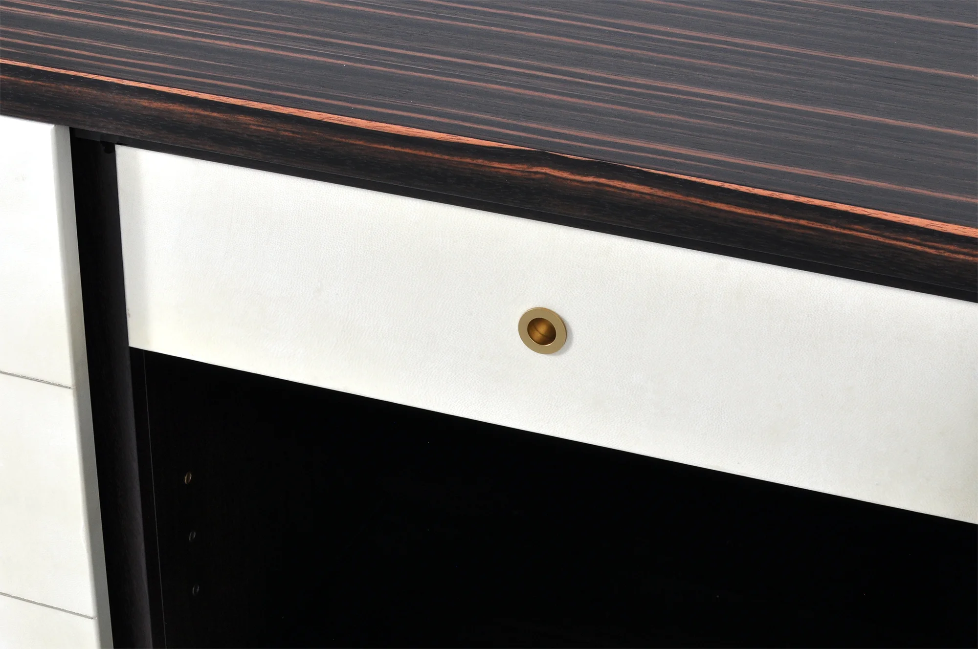 143-2 Gazelle Sideboard Macassar and Parchment detail.jpg