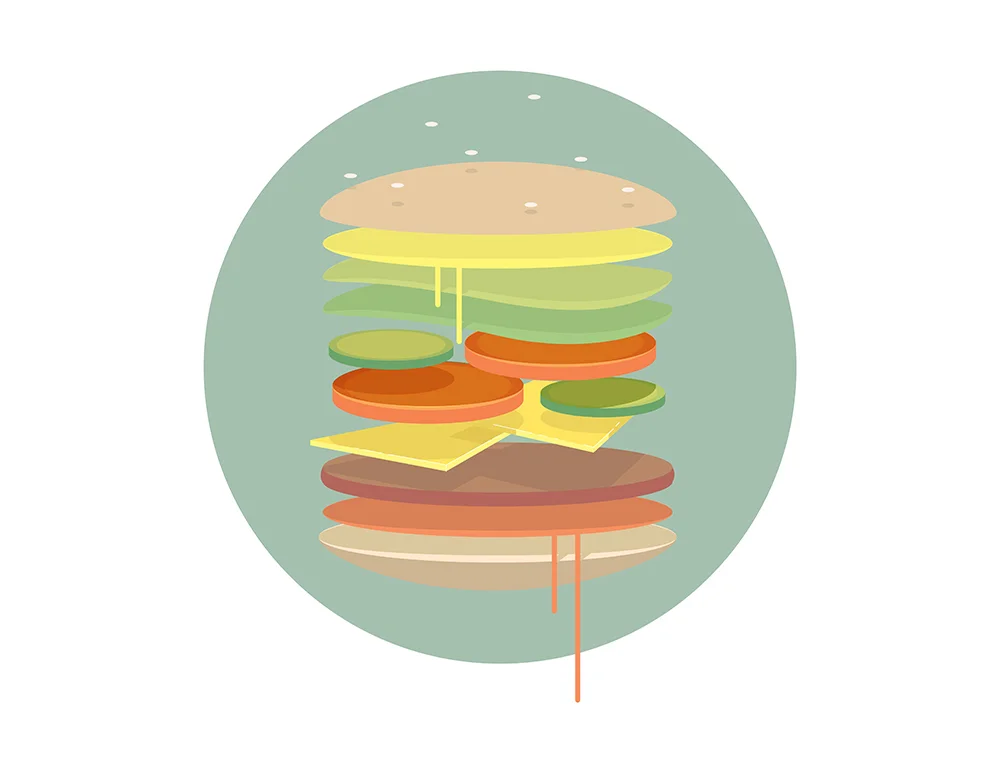 NEW! Exploding Food: Burger