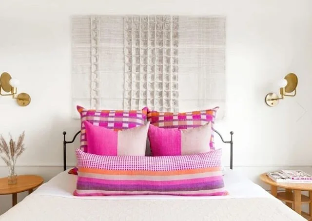 I’ve got a little blog post up on elevating your space by supporting Black-owned businesses! This is definitely not an exhaustive list or anything but I hope to change my shopping habits to be more conscious of supporting black entrepreneurs. If you’d like to join me, here’s a good place to start. I’d like to make this a regular thing. Feel free to share any shops you love as well!
AND I for real can’t stop thinking about these pillows from @boleroadtextiles (photo is also from their site). I wish I could get one of each!
Quick side note: I’ve archived all of the amazing black artists I’ve been sharing in my stories. You’ll find the highlight above now- you’ll be inspired. Encourage you to visit each of their profiles and get to know their art and share whatever inspires you as well. 💕
-as a disclaimer: I don’t get any ad revenue from site visits. I am not using affiliate links on this post. I’m just here to amplify marginalized voices and talents.