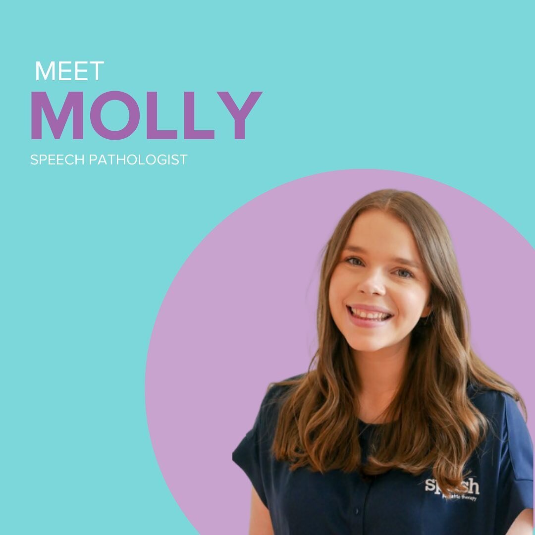 Meet Molly, our superstar Speech Pathologist ⭐️ 

Molly graduated from LaTrobe University with a Bachelor of Applied Science and Masters of Speech Pathology. She has does extensive professional development and is certified in interventions of:
- Soun