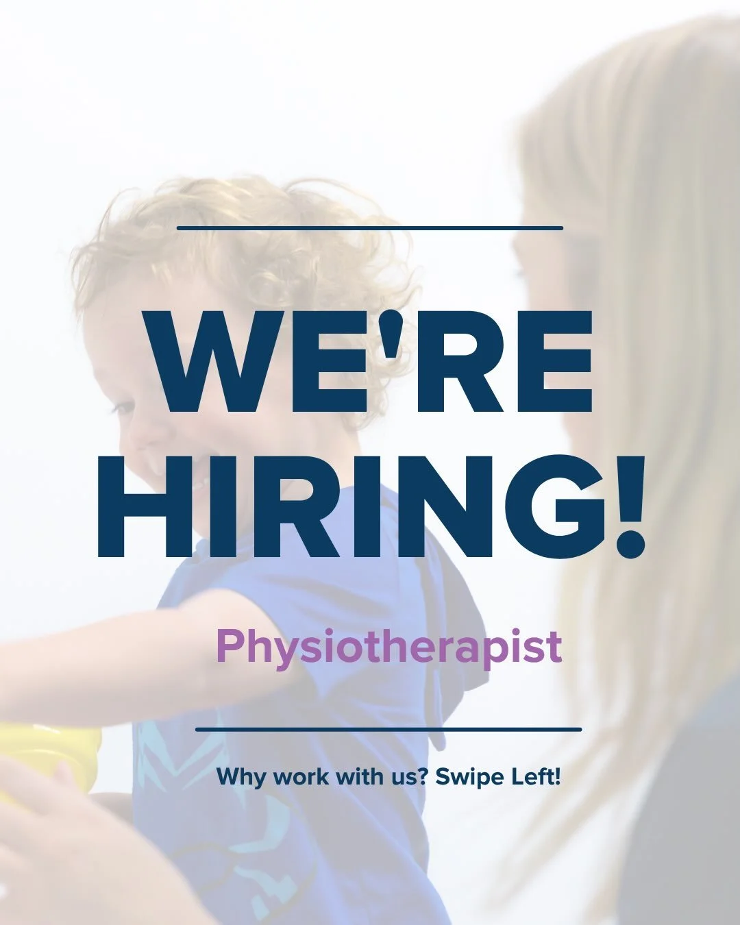 Are you a paediatric Physiotherapist who loves working with children and their families in a multi-disciplinary environment? 

If this sounds like you, we&rsquo;re looking for someone to join our growing team! This role offers the opportunity to work