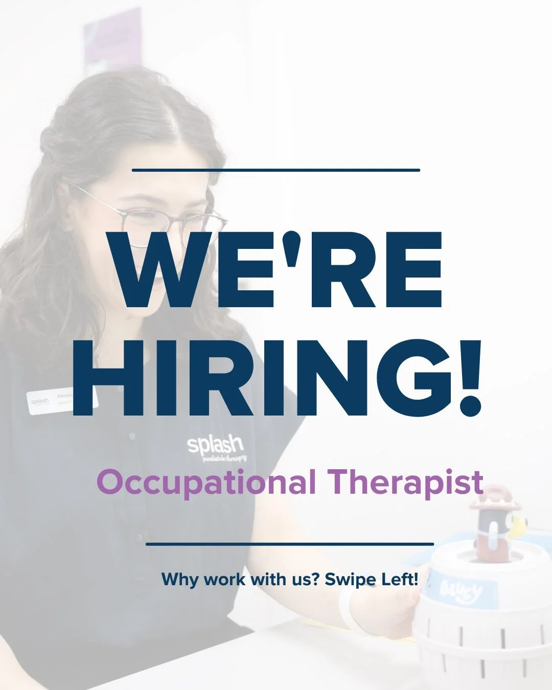 Are you a paediatric Occupational Therapist who loves working with children and their families in a multi-disciplinary environment? 

If this sounds like you, we&rsquo;re looking for someone to join our growing team! This role offers the opportunity 