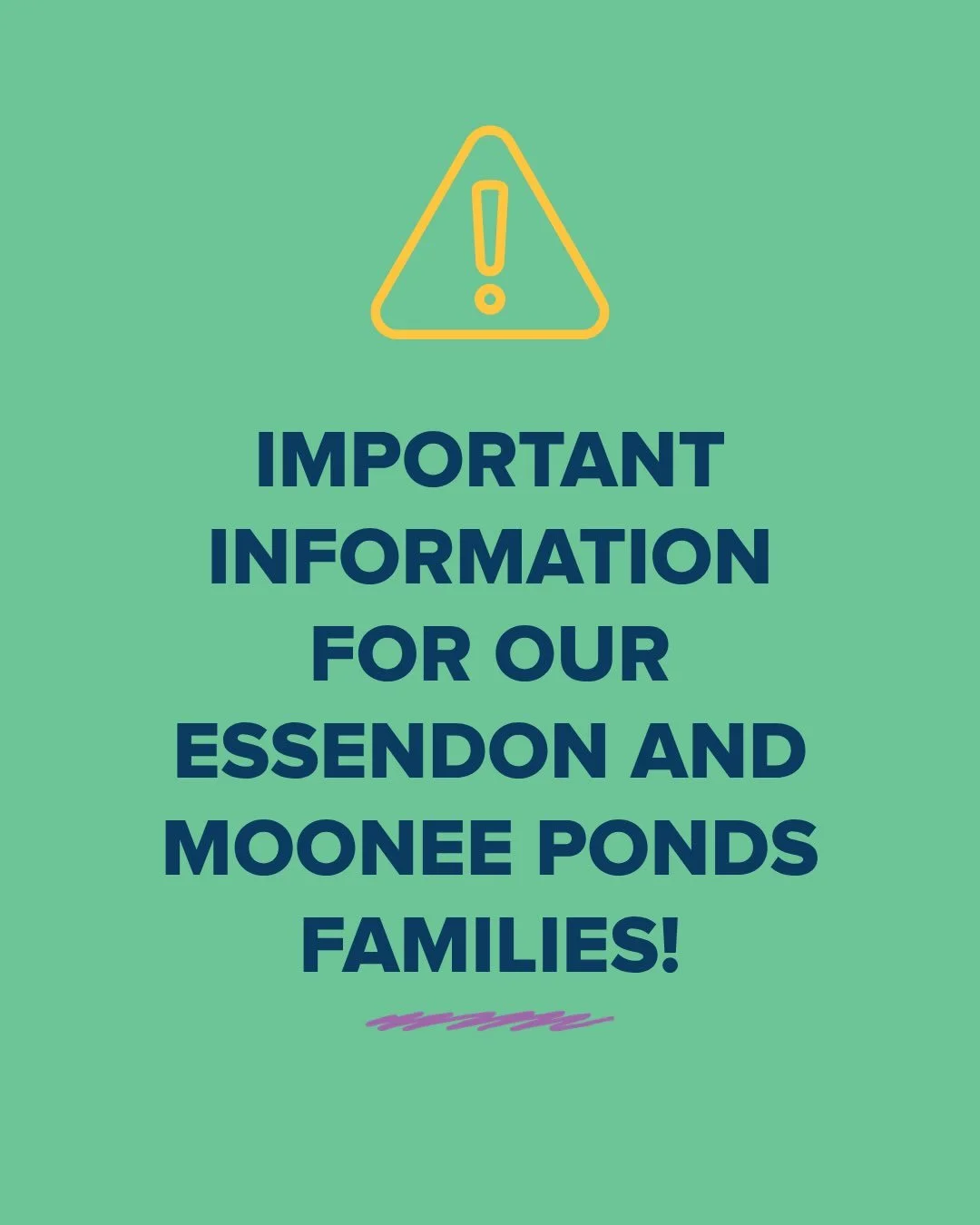 🚨 Attention Essendon &amp; Moonee Ponds families!

We officially move into our new Moonee Ponds clinic this Monday the 10th of August so as of Monday all sessions will be held there! 🥳

The address is Level 2, 579 Mt Alexander Road, Moonee Ponds 📍