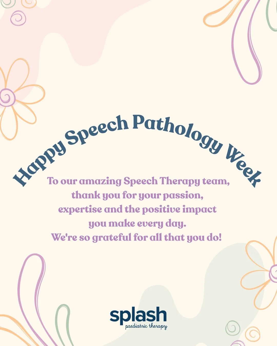 This Speech Pathology Week, we&rsquo;re celebrating the power of communication and the incredible people who help make it possible. 💬✨

Every day, our Speech Therapists support children and families to connect, learn, make choices, build confidence 