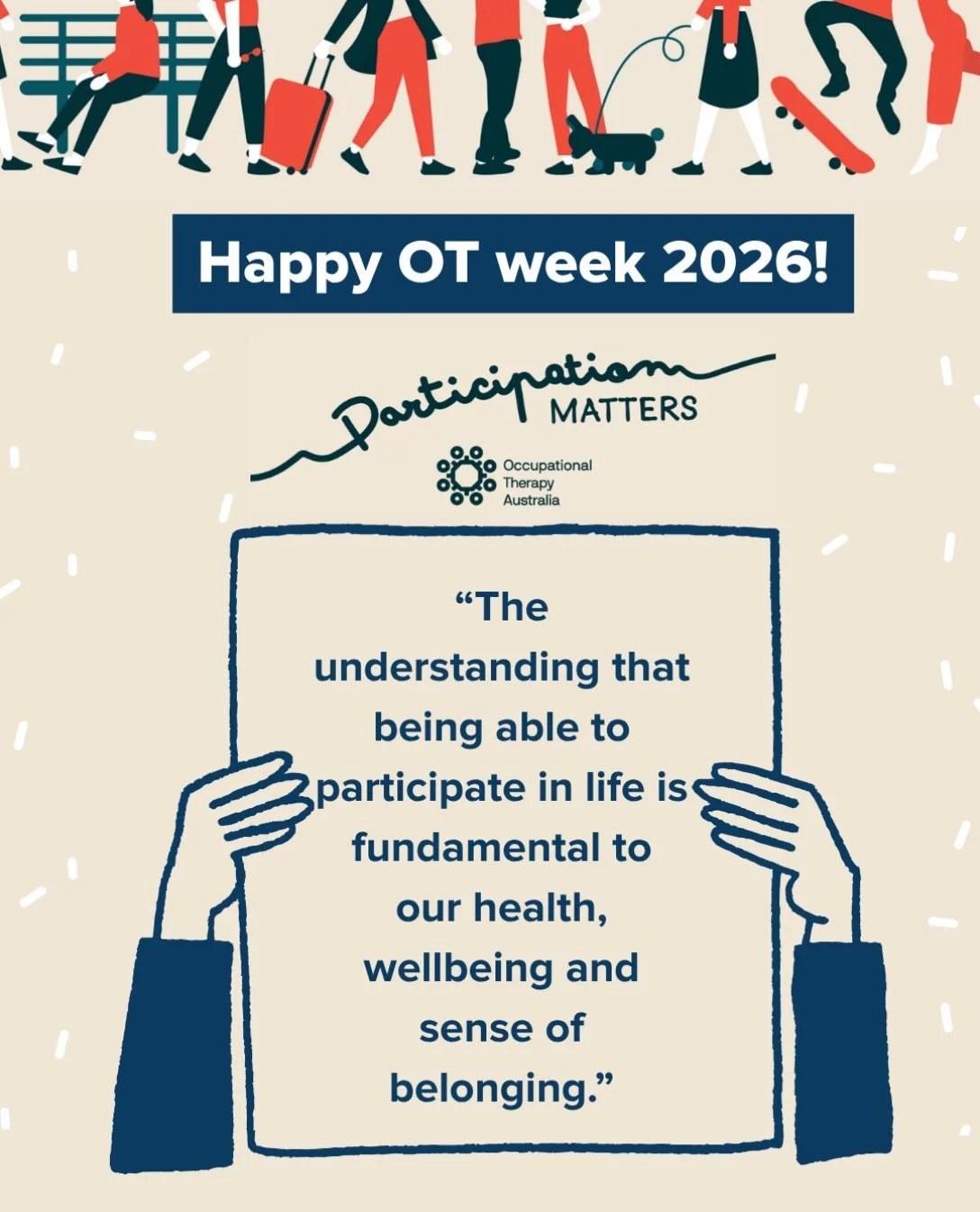 We are excited to be celebrating OT week, reflecting on the extraordinary impact occupational therapists make every day ✨

This year&rsquo;s theme participation matters, puts a spotlight on one of the foundations of occupational therapy. The understa