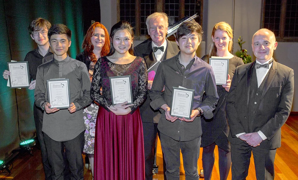 Emily Sun and Waynne Kwon win prizes at the Bromsgrove International Competition