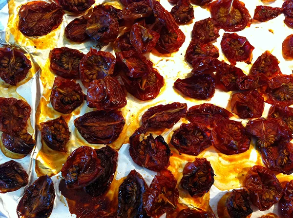 Roasted to intensify flavour and remove the moisture. They taste like candy! 