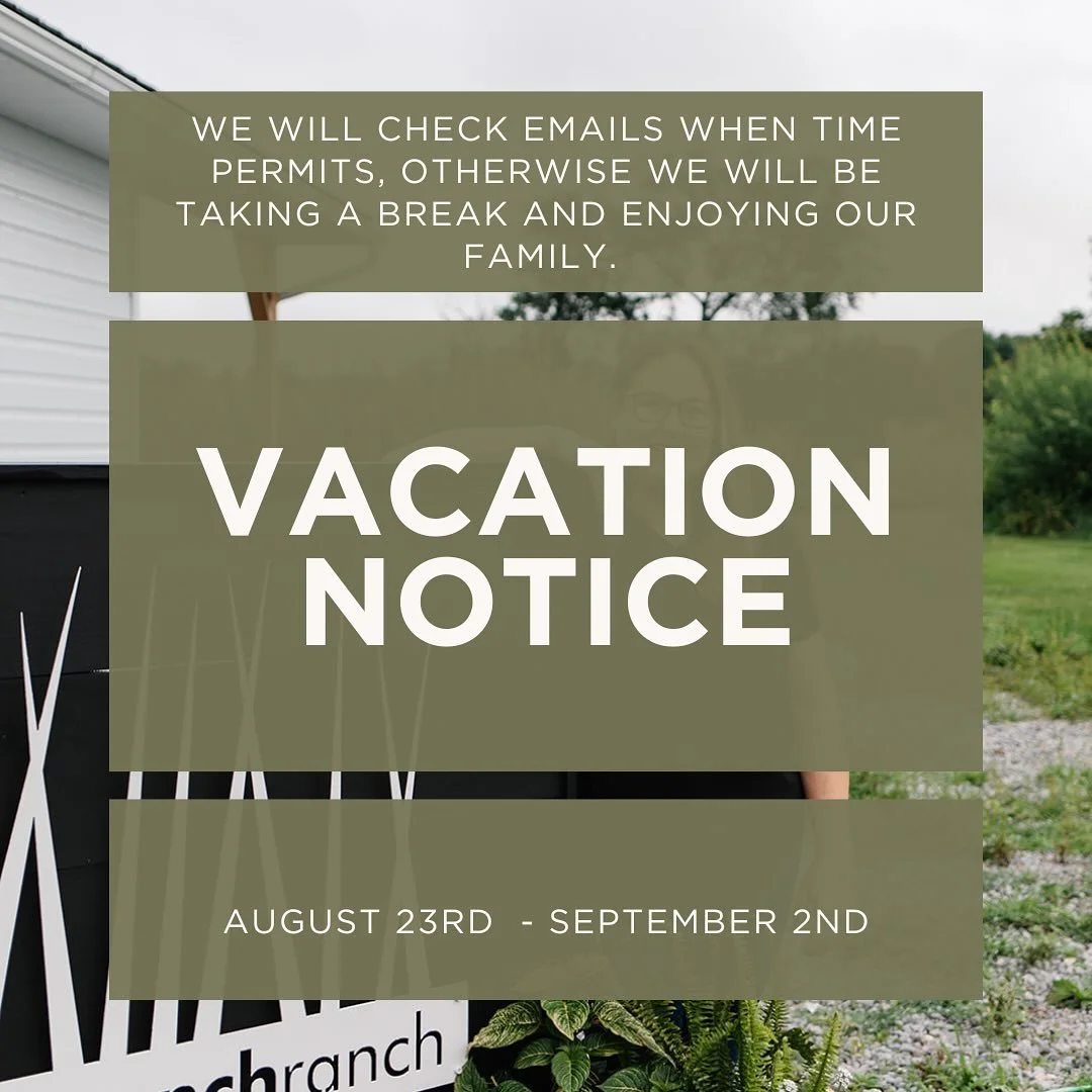 Be back soon! Enjoying the sun, water and our family! #chowfornow #brb #summervacations☀️ #thebranchranchoutofoffice