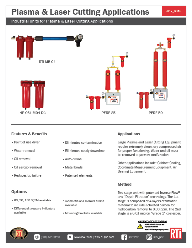 i017 Plasma/Laser Cutting Applications