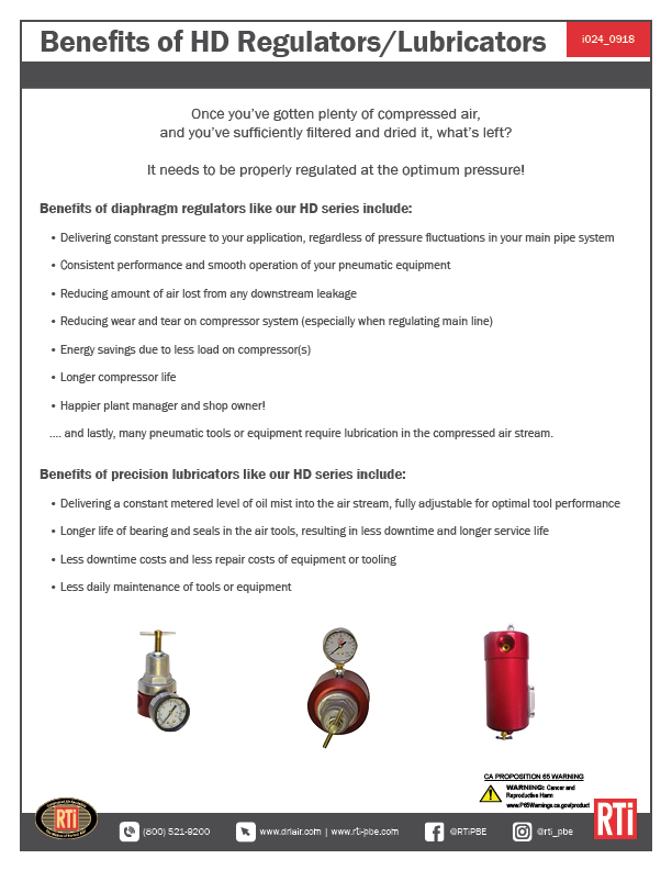 i024 Benefits of HD Regulators/Lubricators