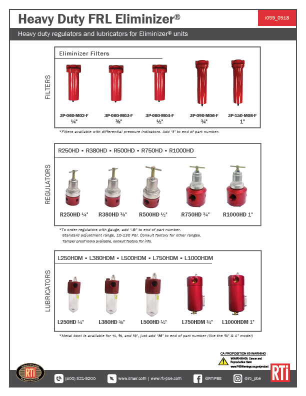 i059 HD-FRL Eliminizer