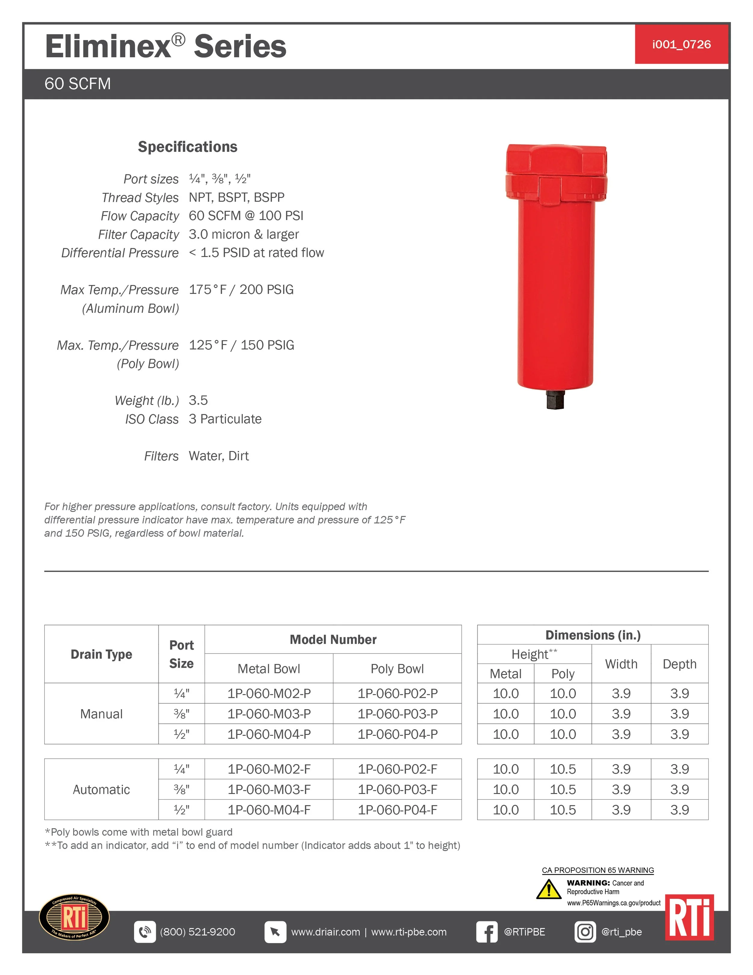 i001 Eliminex 60 SCFM