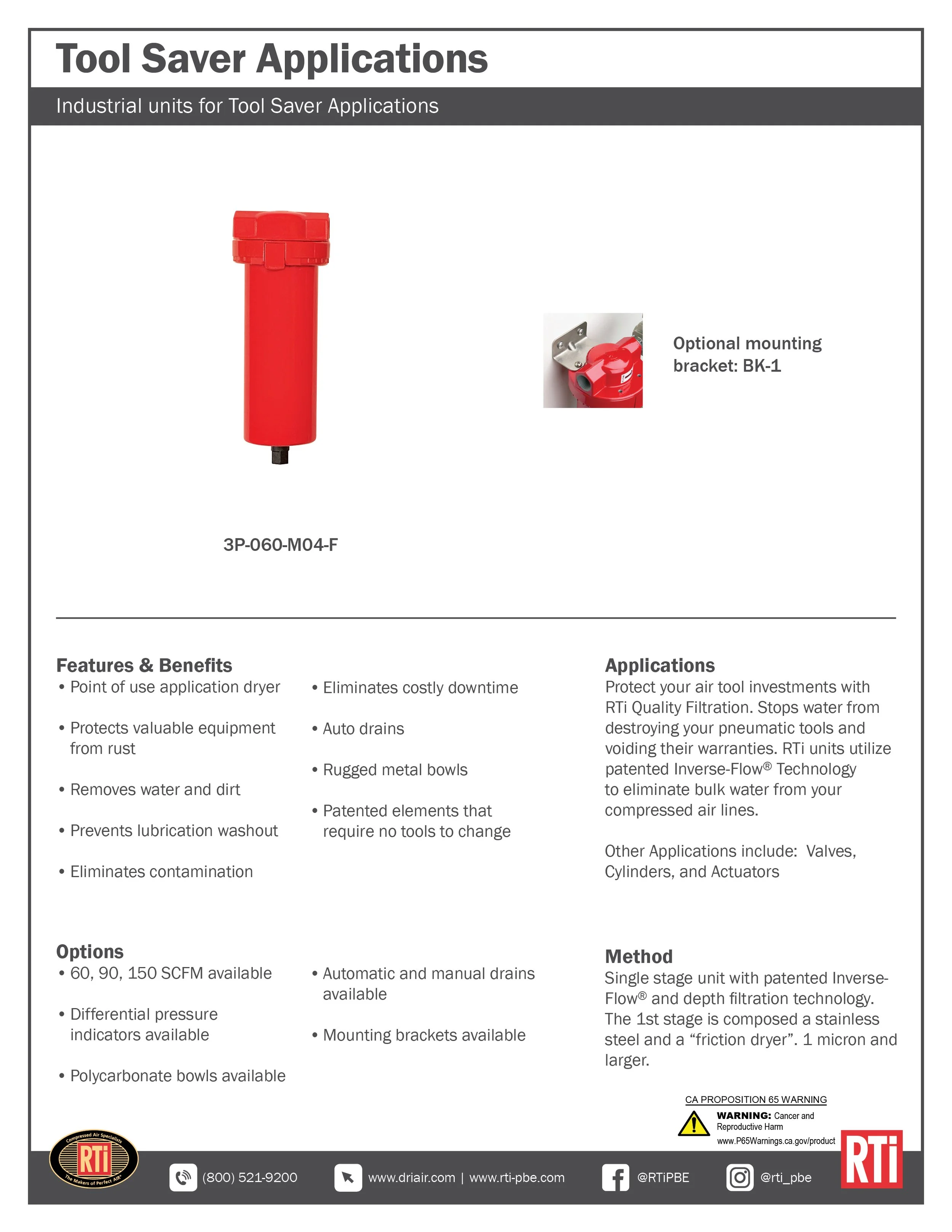 Tool Saver Applications