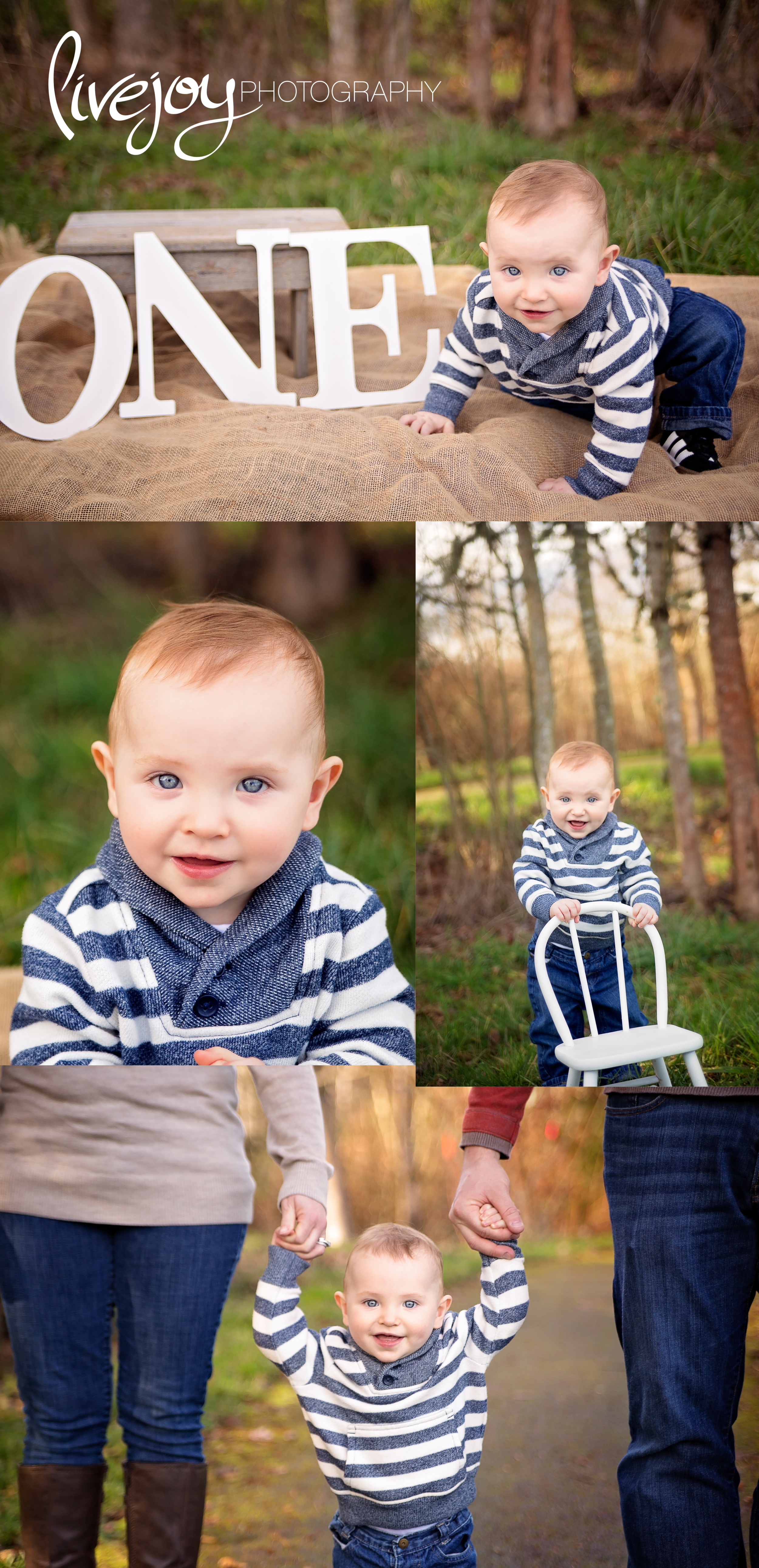 One Year Baby Photos | Oregon | LiveJoy Photography