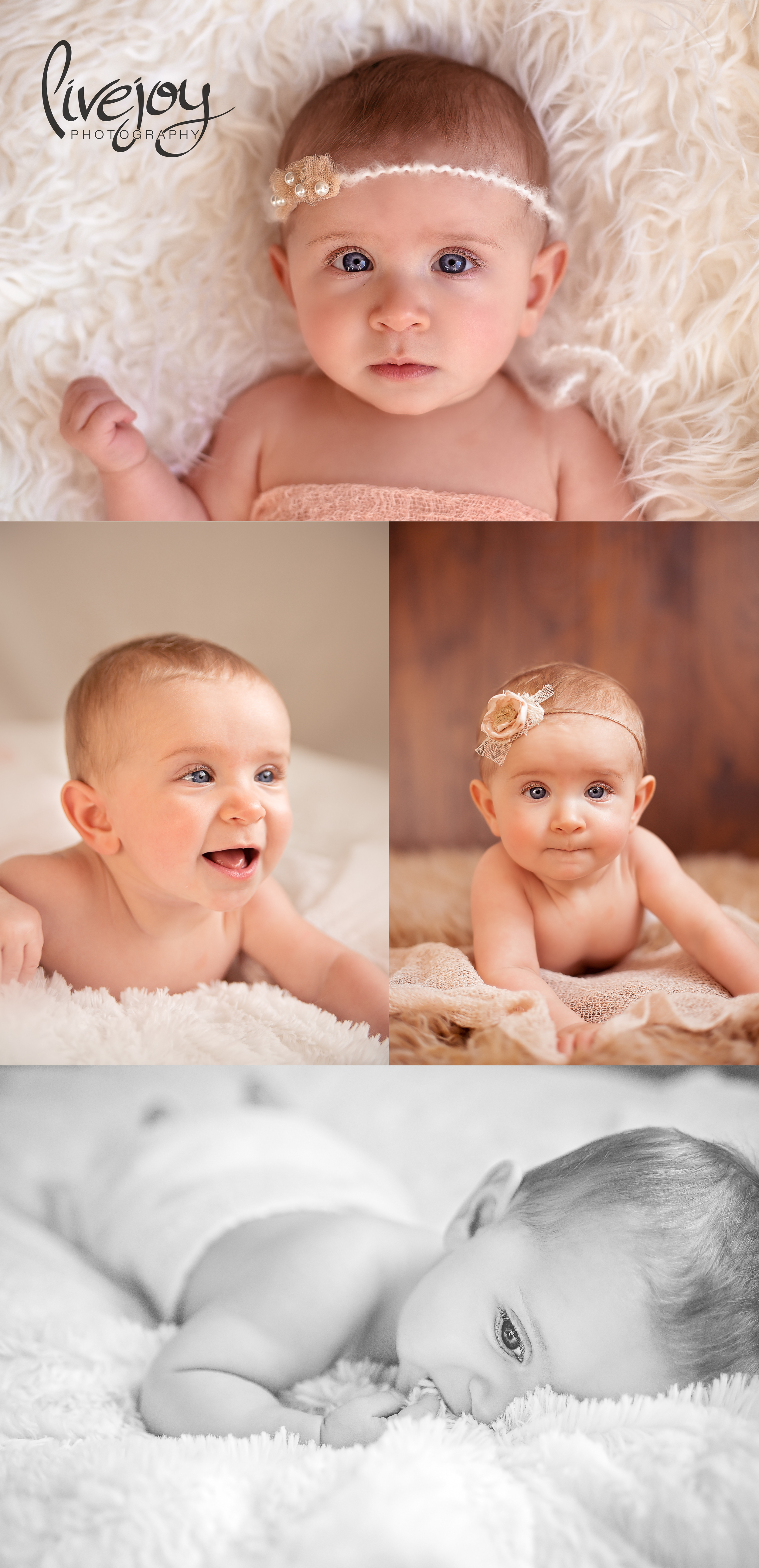 6 Months Baby Photography | Salem, Oregon | LiveJoy Photography