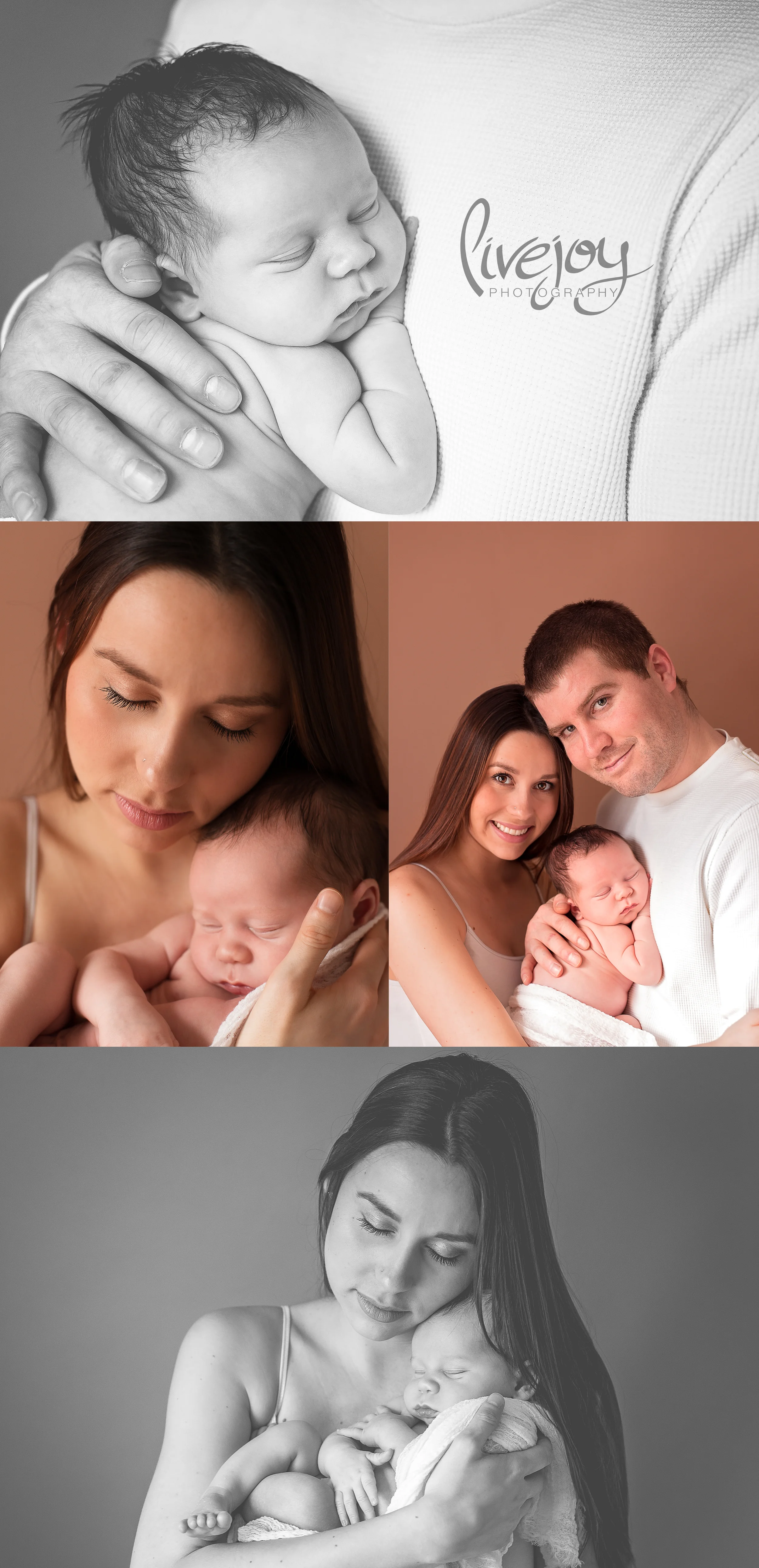 Newborn Parent Photography | Oregon | LiveJoy Photography