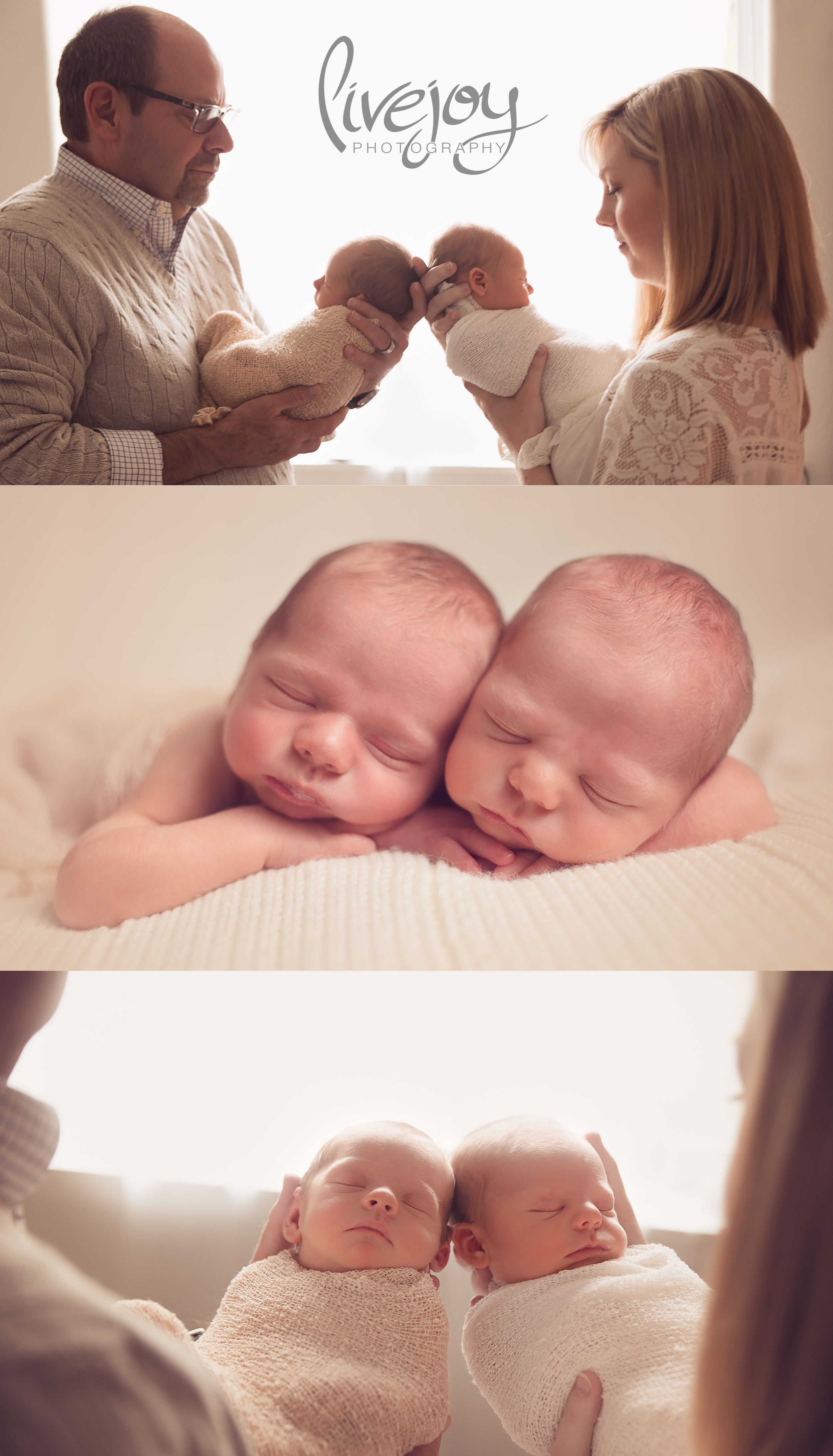 Twin Newborn Boy Photos | Oregon | LiveJoy Photography