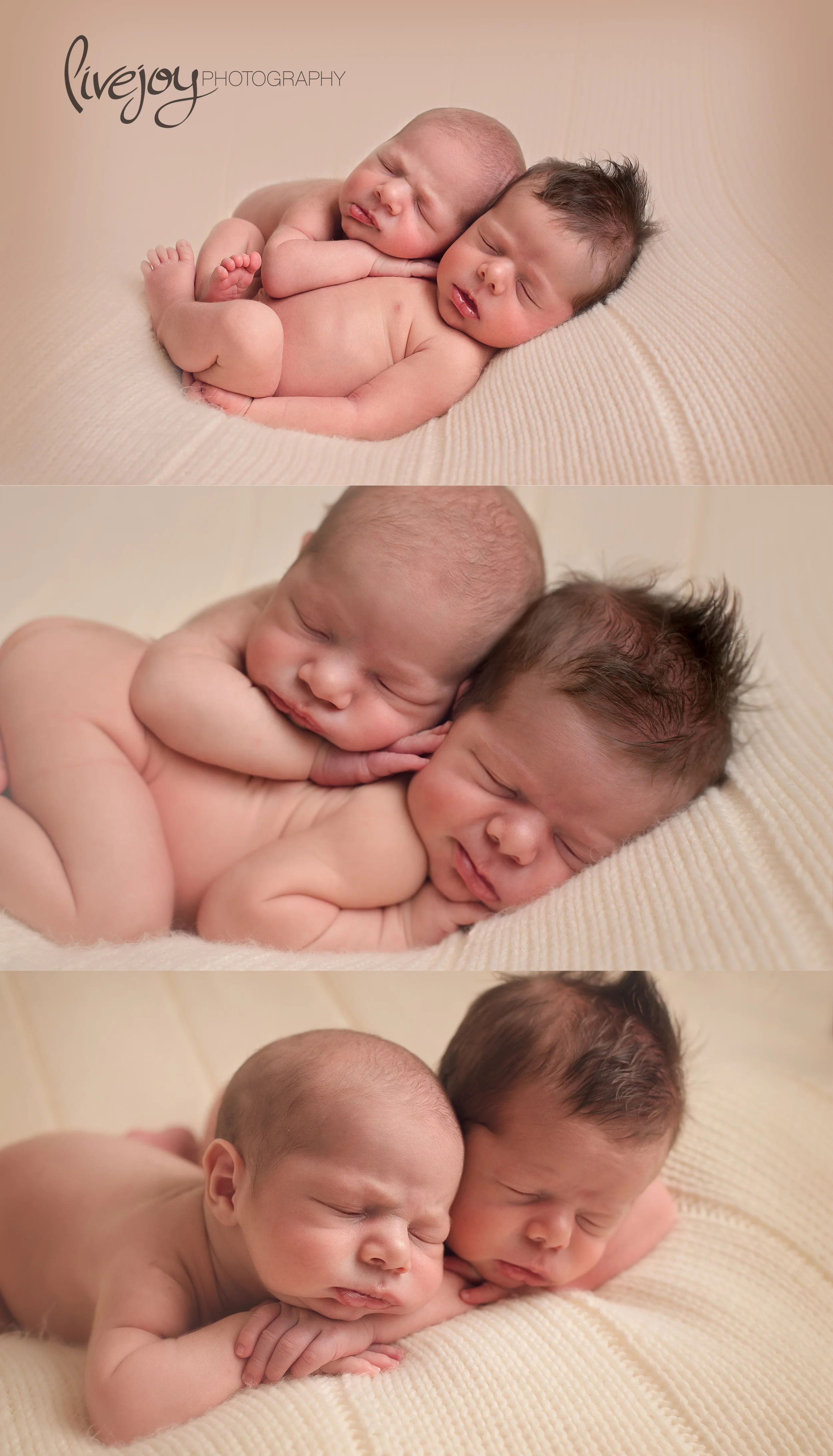Twin Newborn Boy Photography | LiveJoy Photography | Oregon