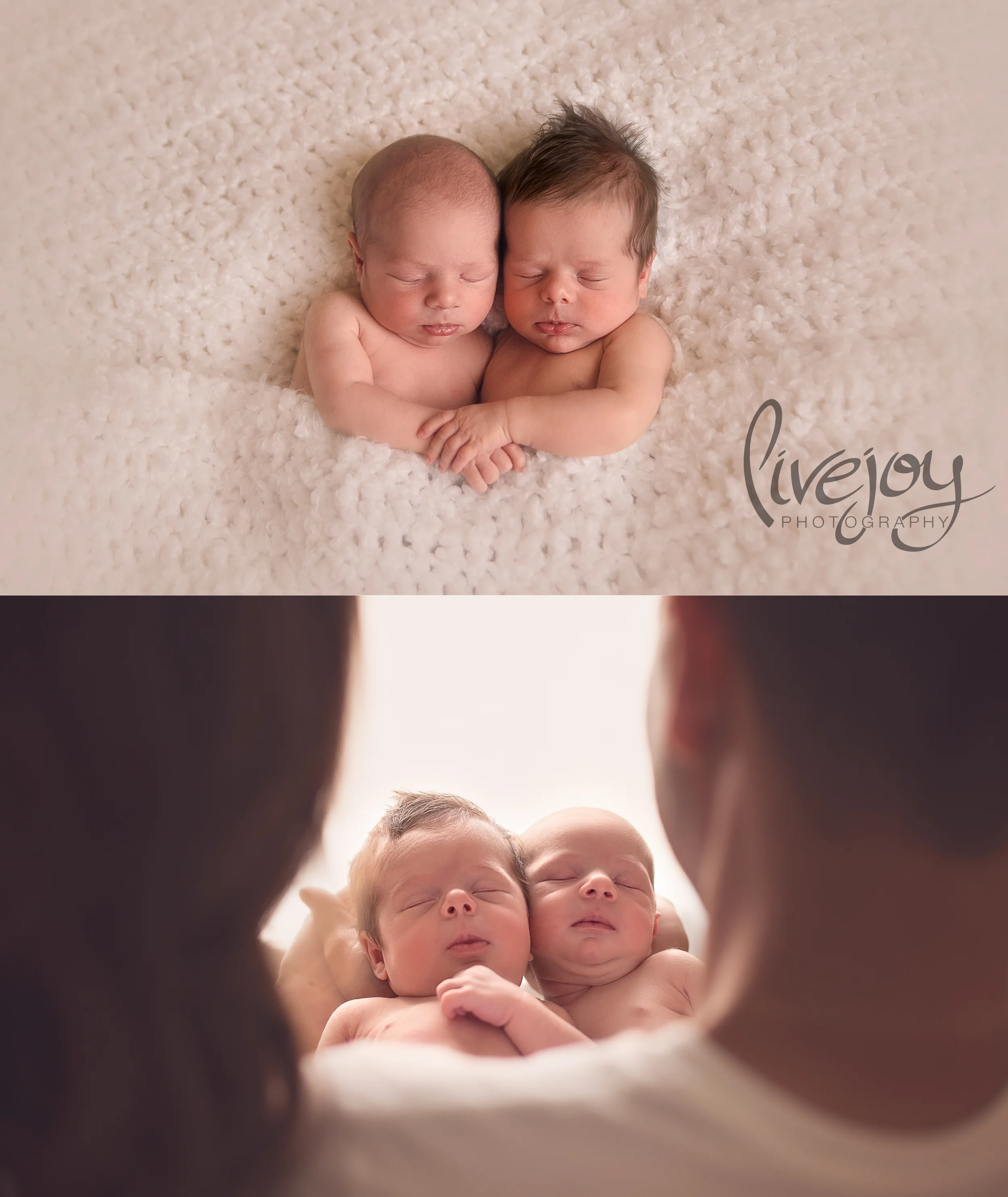 Twin Newborn Boy Photography | LiveJoy Photography | Oregon