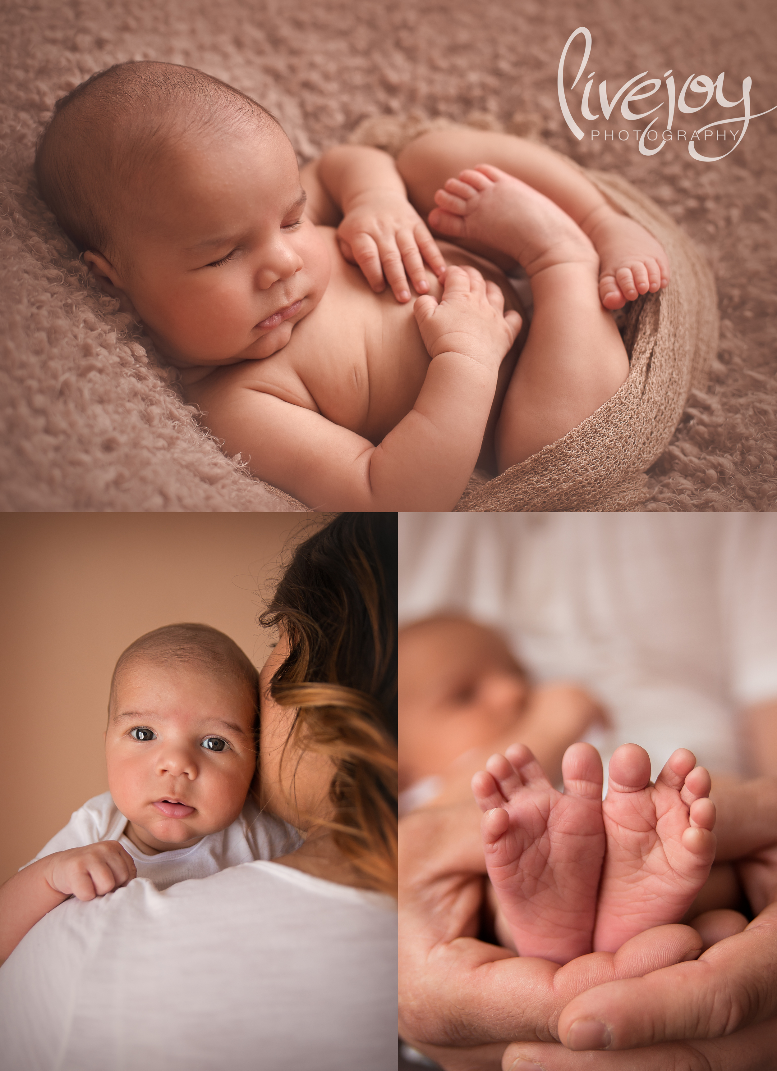 One Month Baby Photography | LiveJoy Photography | Oregon