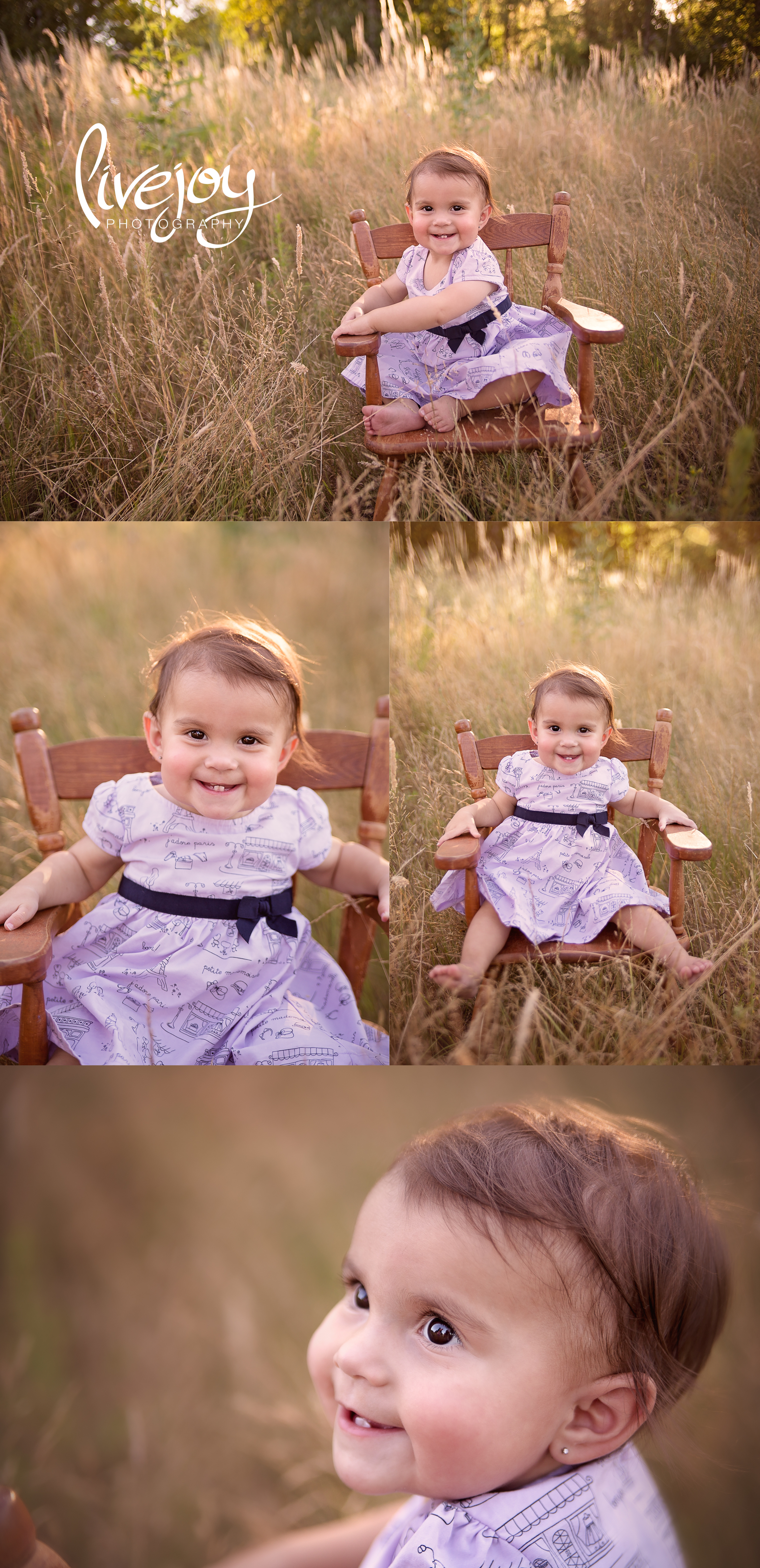 1 Year Baby Girl Photography | Oregon | LiveJoy Photography