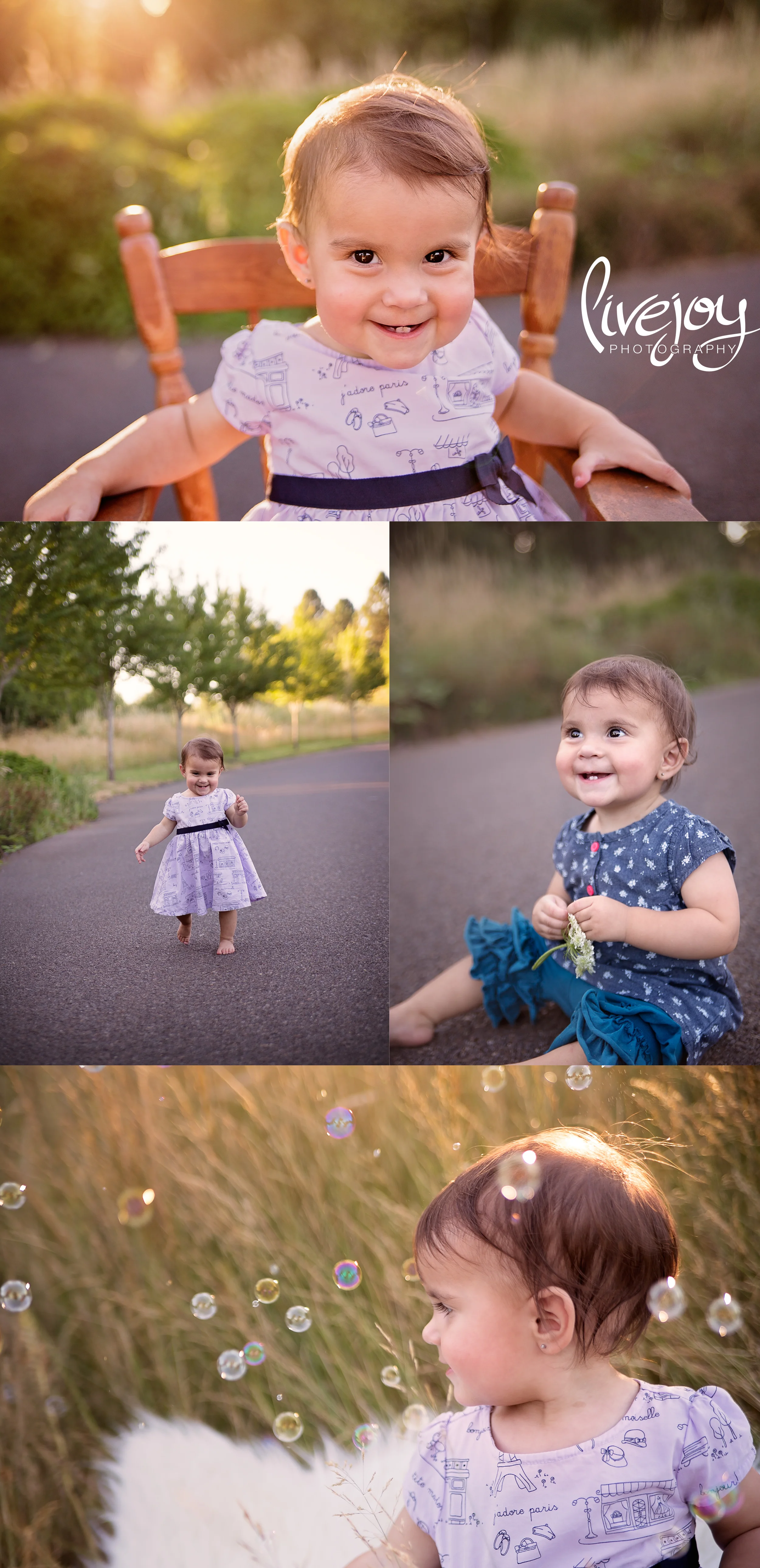 1 Year Baby Girl Photography | Oregon | LiveJoy Photography