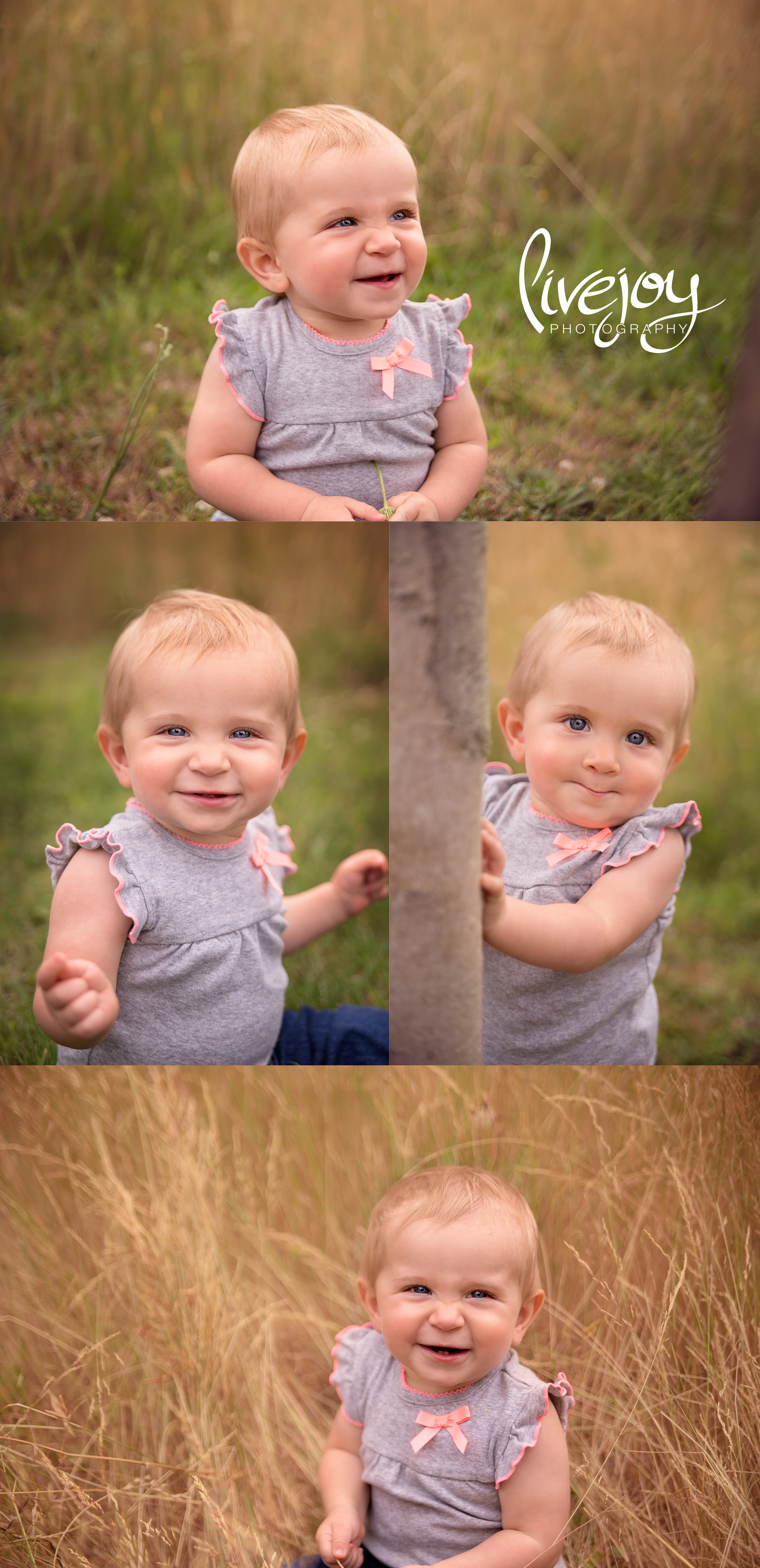 One Year Baby Girl Photos | Oregon | LiveJoy Photography