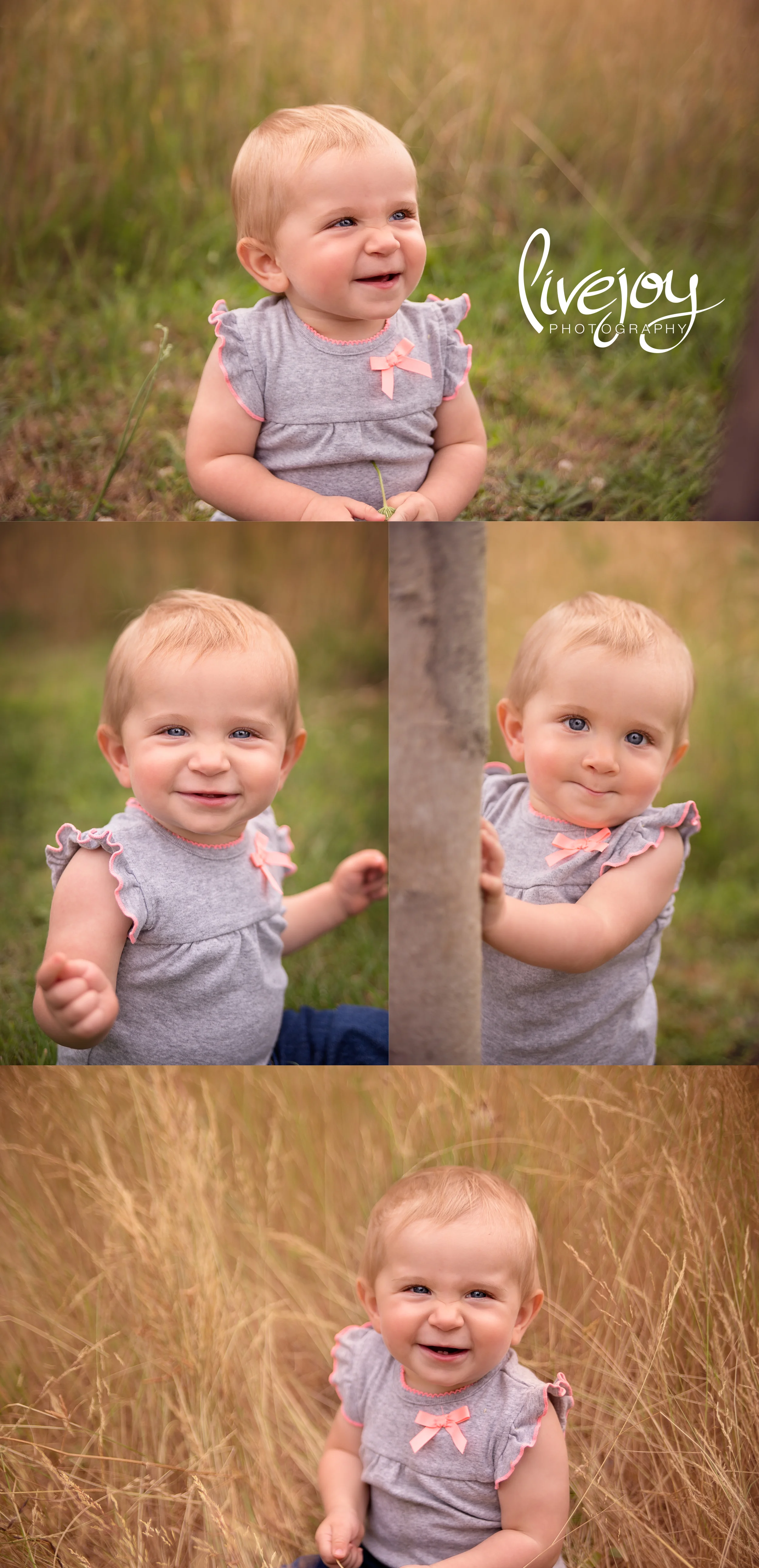 One Year Baby Girl Photos | Oregon | LiveJoy Photography