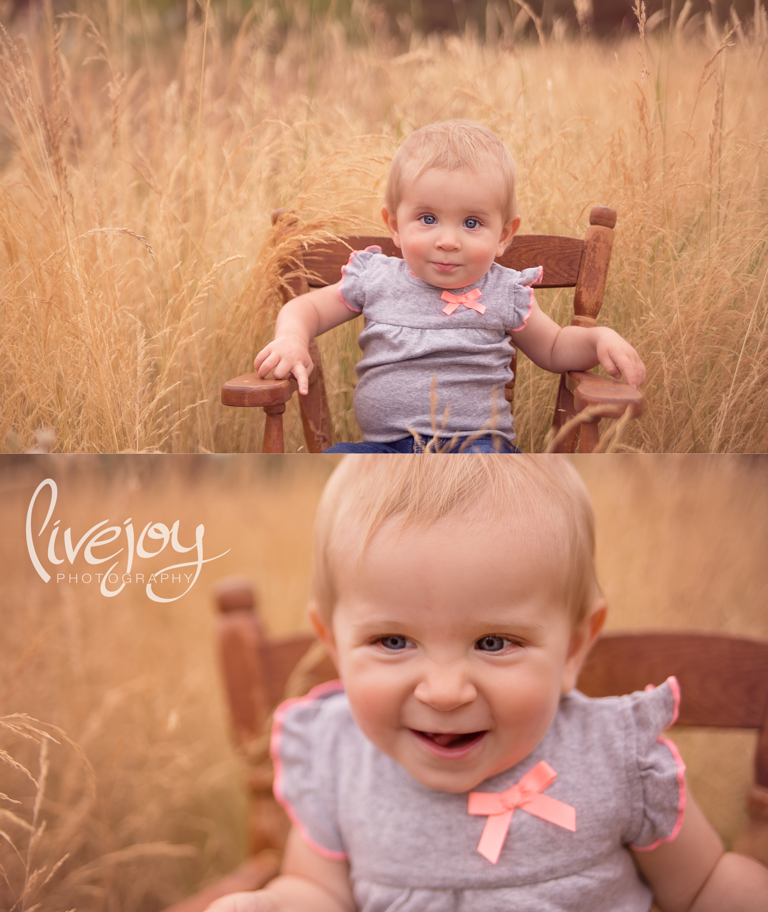 One Year Baby Girl Photos | Oregon | LiveJoy Photography