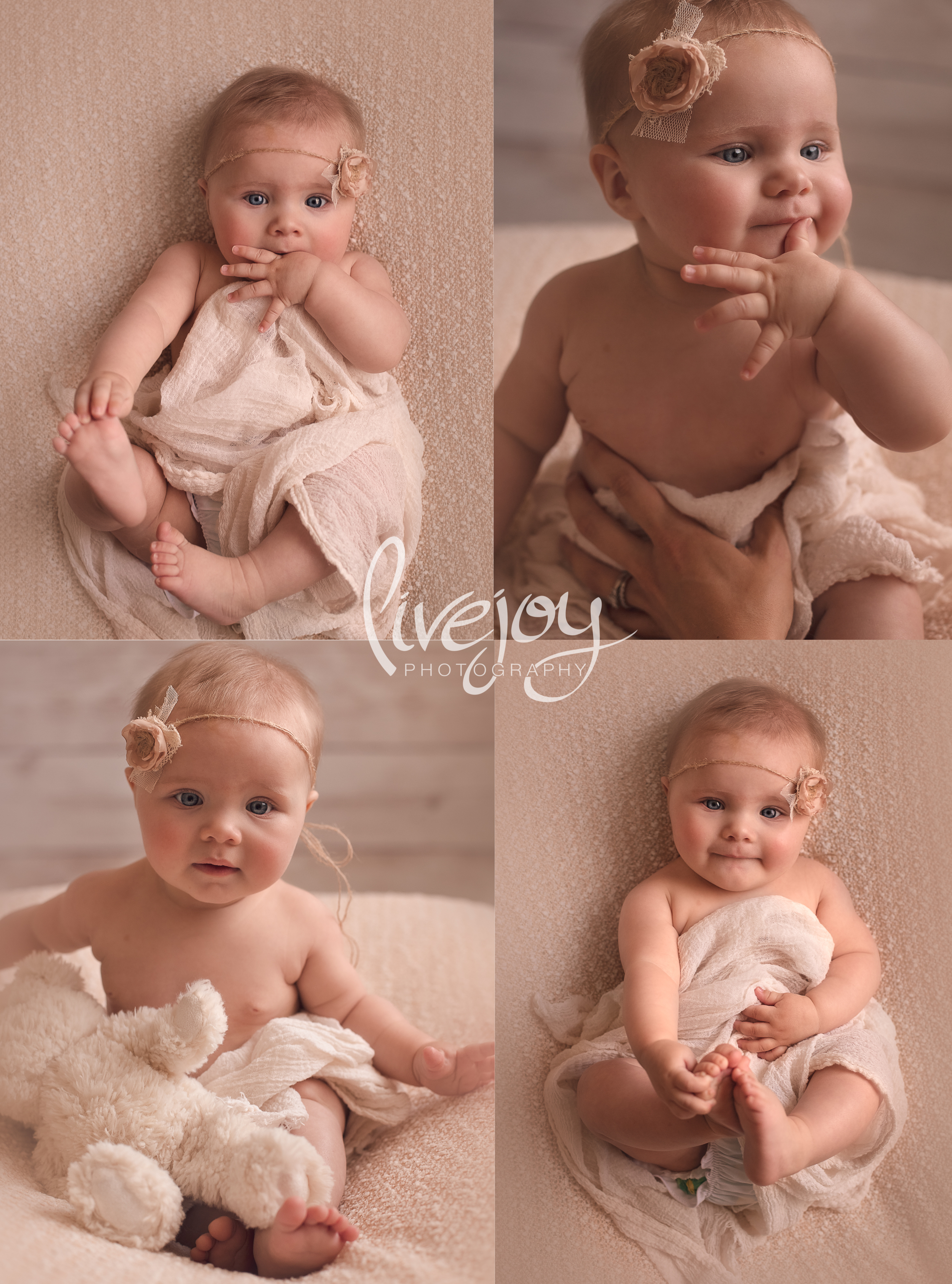 6 Month Baby Milestone | LiveJoy Photography | Salem Oregon