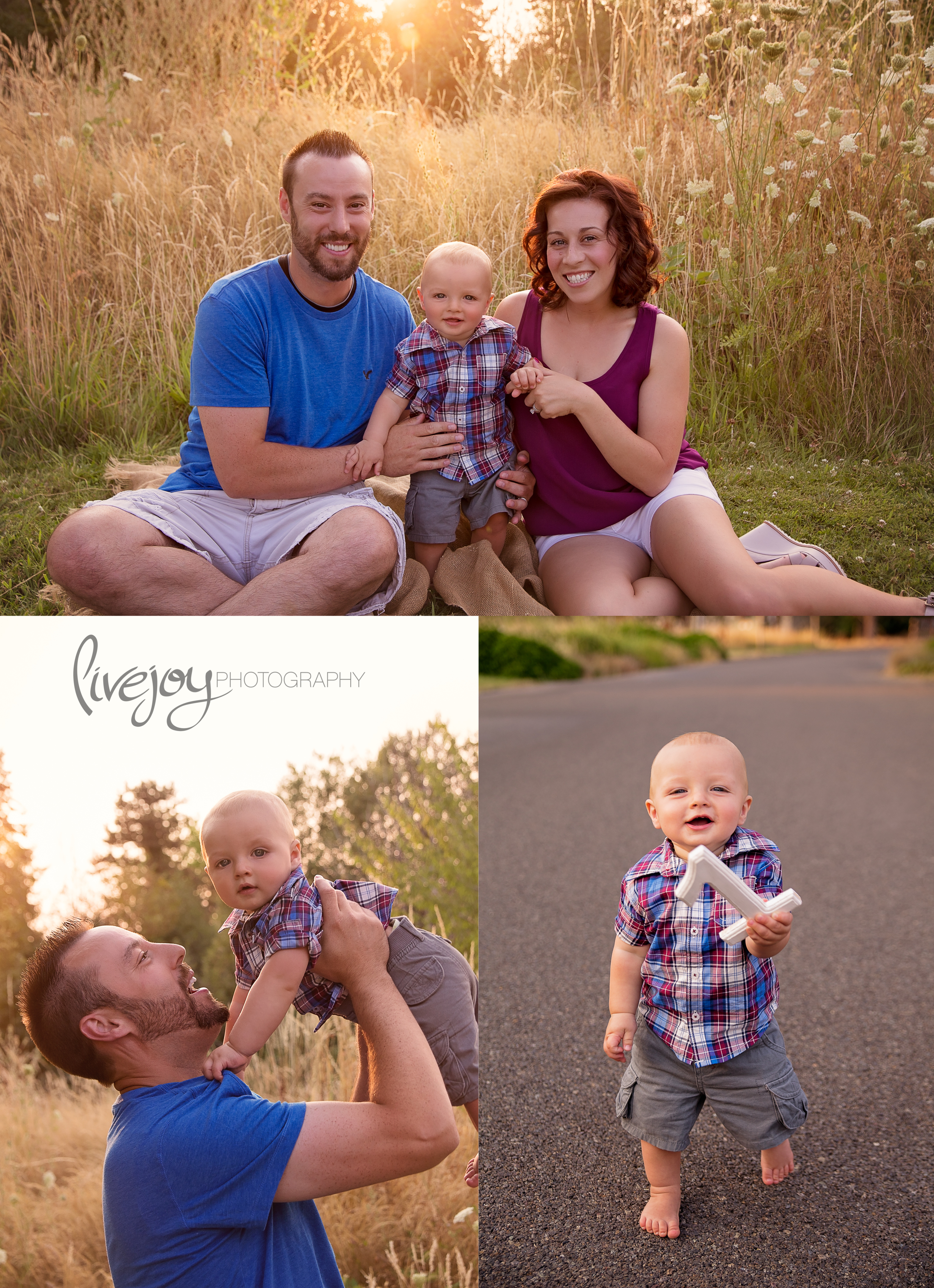 1 Year Baby Boy Milestone | LiveJoy Photography | Oregon