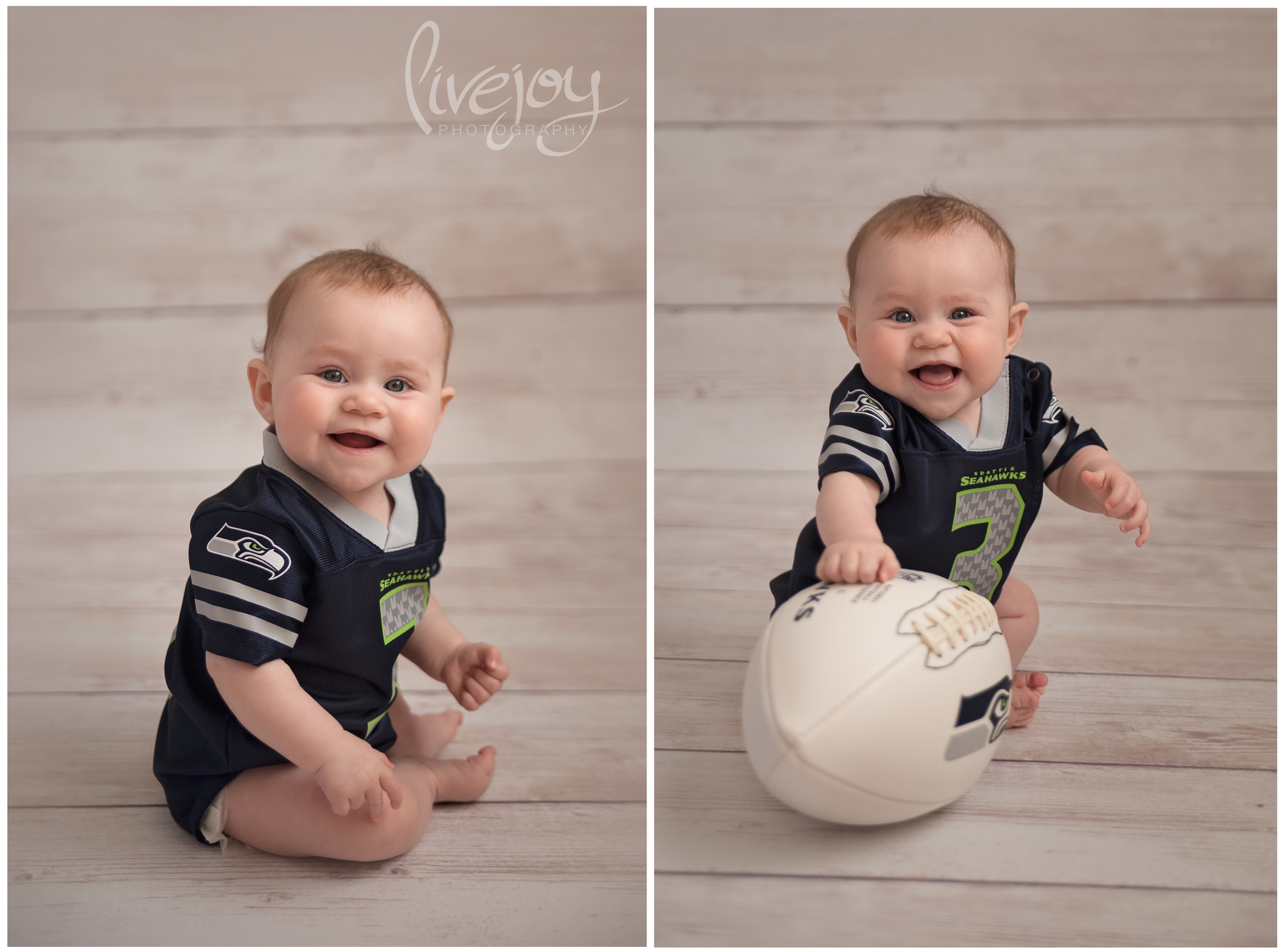 Baby Milestone - 6 Months - LiveJoy Photography