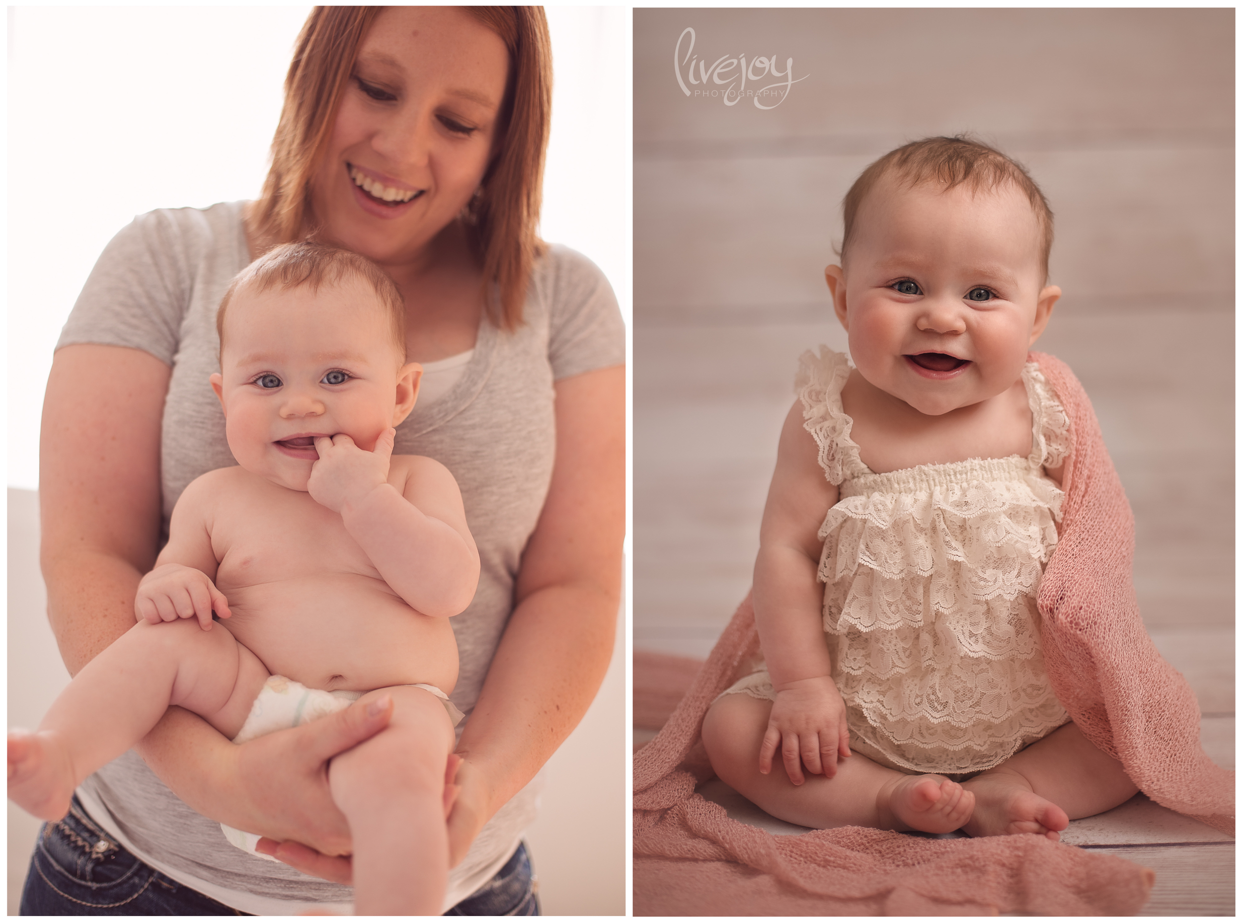 Baby Milestone - 6 Months - LiveJoy Photography