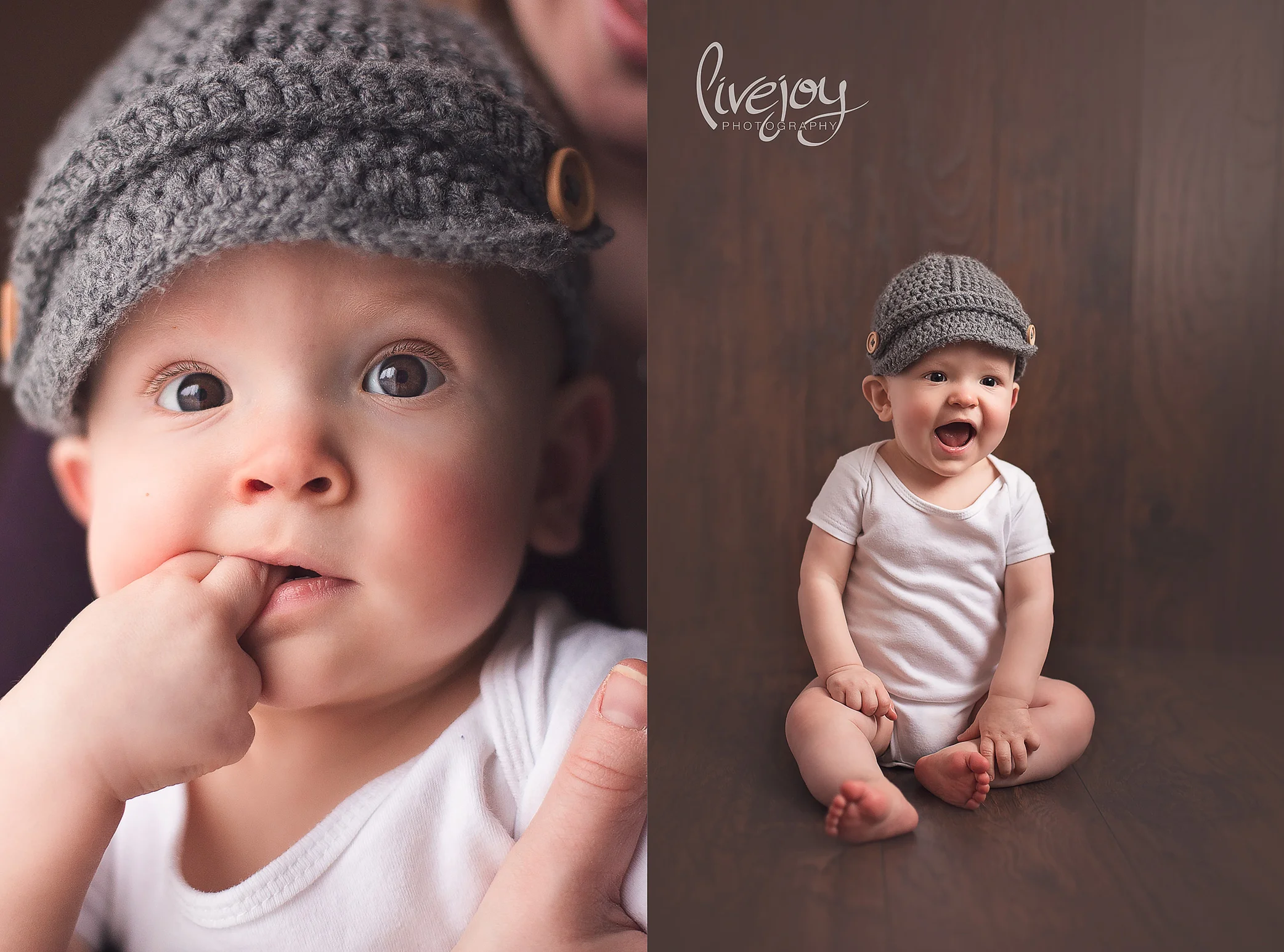 Baby Milestone Photography | LiveJoy Photography