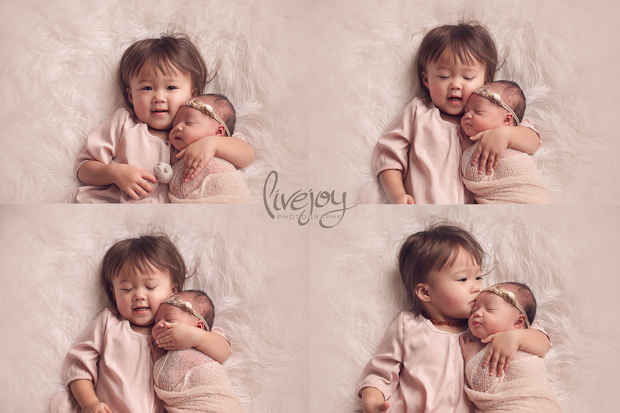 Newborn Photography with Siblings | LiveJoy Photography
