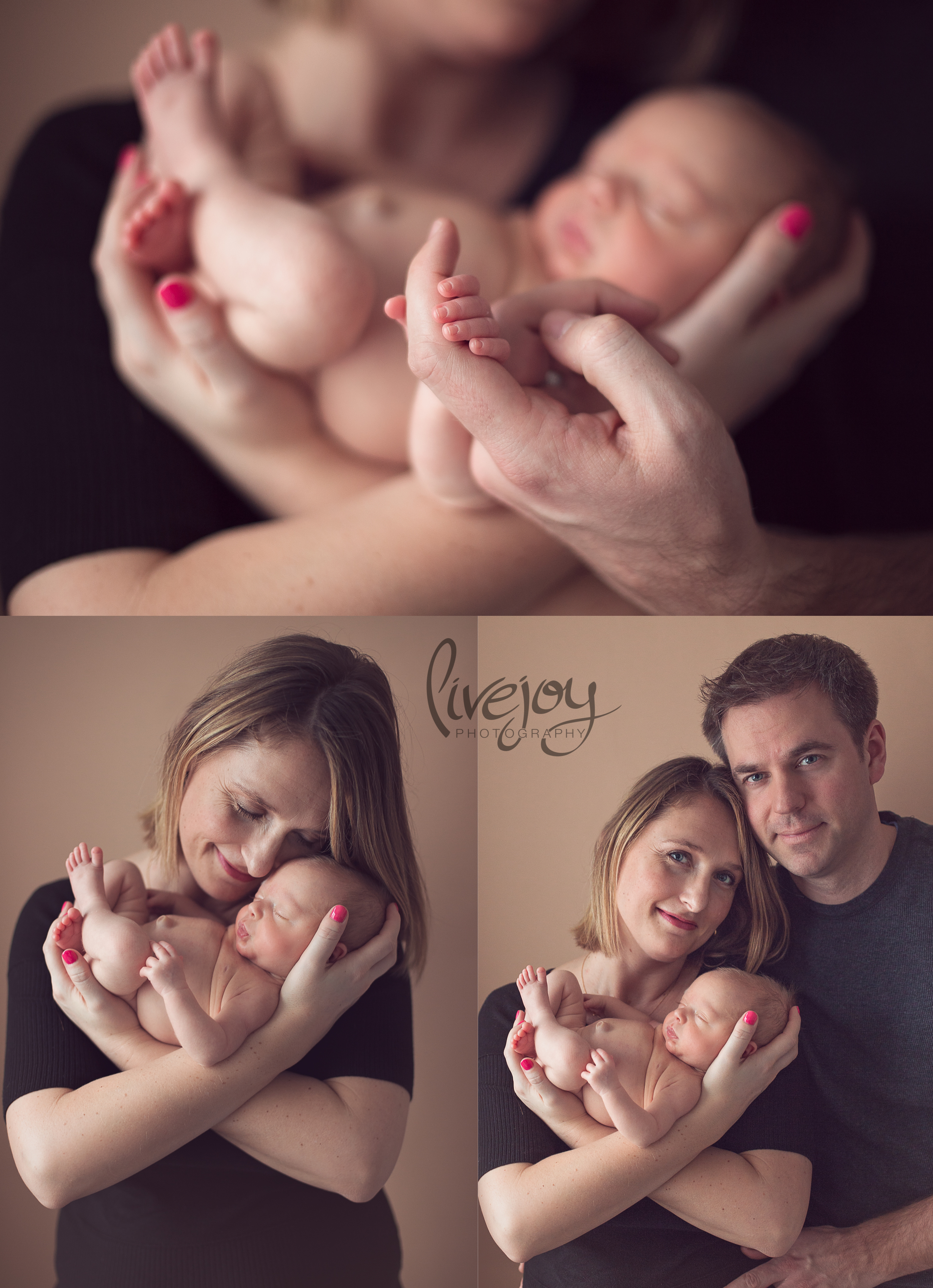Newborn Photography with Parents | LiveJoy Photography
