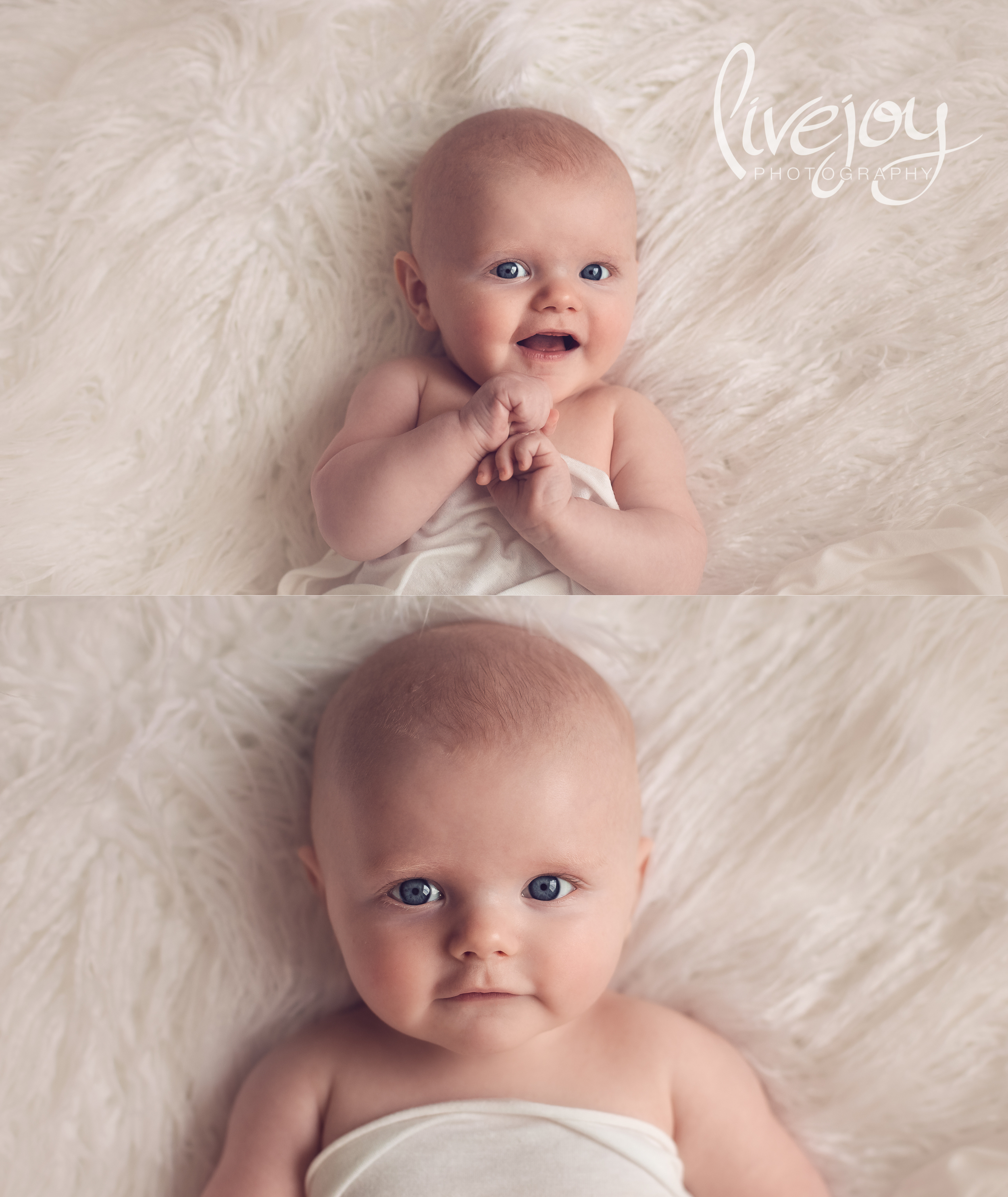 3 Months Baby Photography - LiveJoy Photography - Oregon