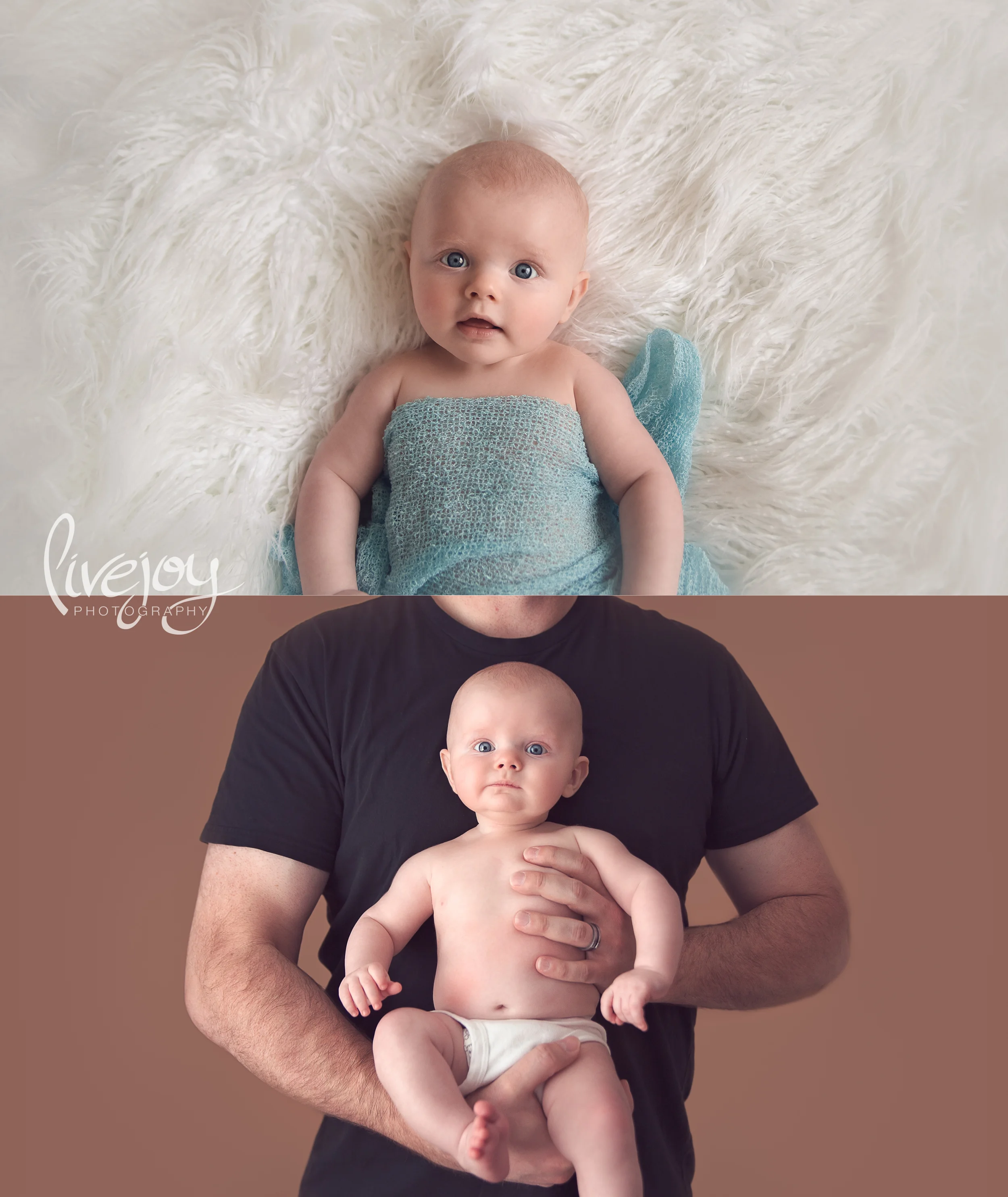 3 Months Baby Photography - LiveJoy Photography - Oregon