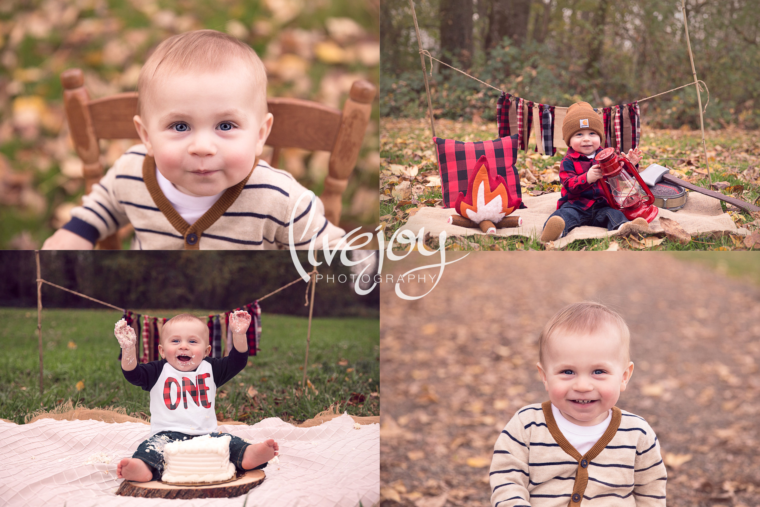 One Year and Cake Smash  | Salem, Oregon | LiveJoy Photography