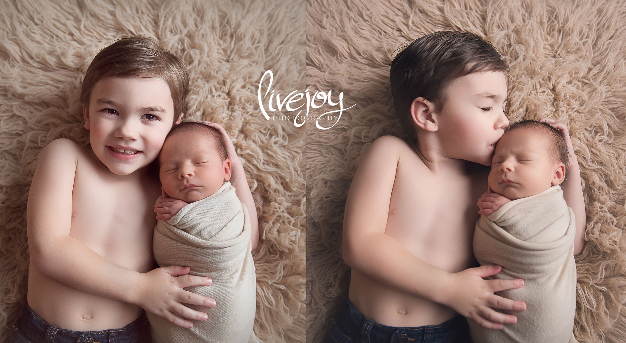 Sibling Newborn Photos | Oregon | LiveJoy Photography 