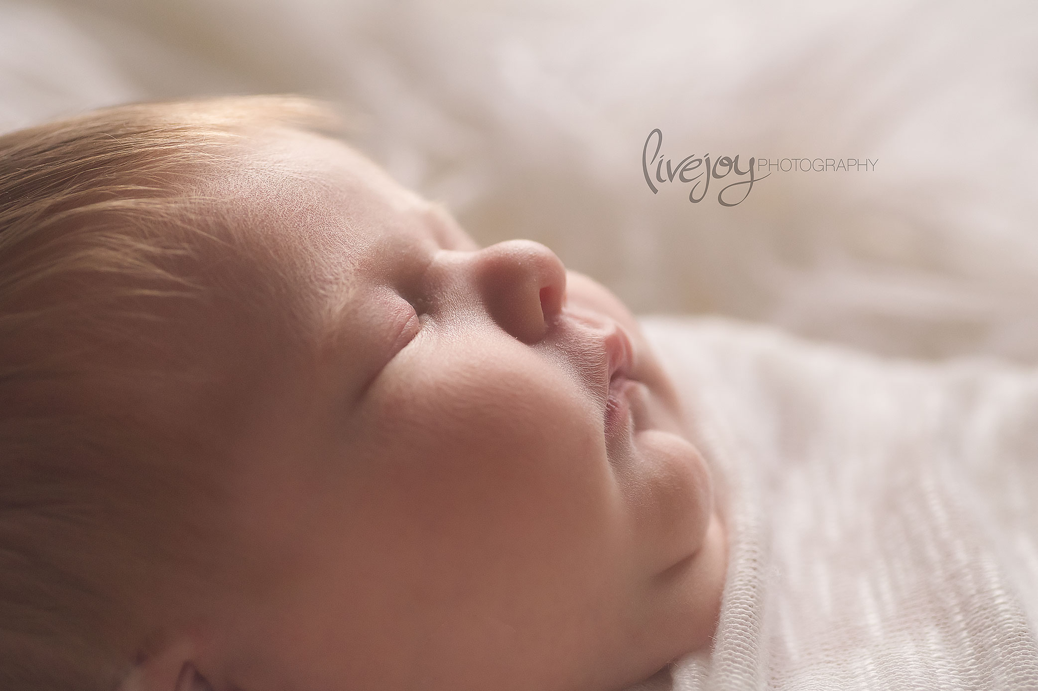 Profile Face Newborn Photos | Oregon | LiveJoy Photography 