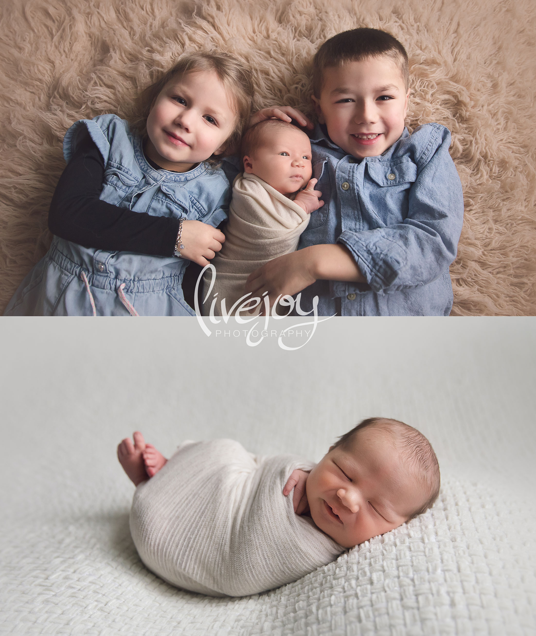 Newborn Sibling Photography | LiveJoy Photography | Oregon