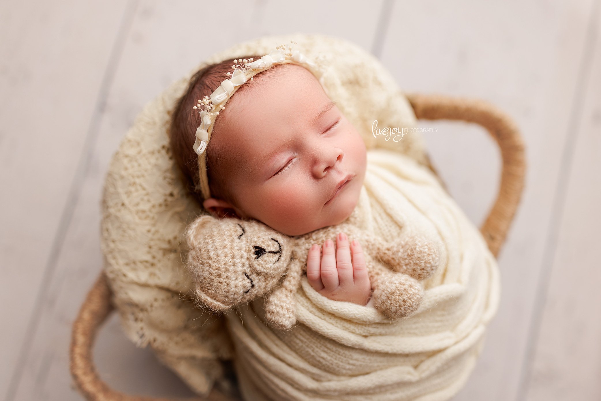 1 Month old Newborn Baby Photography Session | Salem, Oregon | LiveJoy Photography 