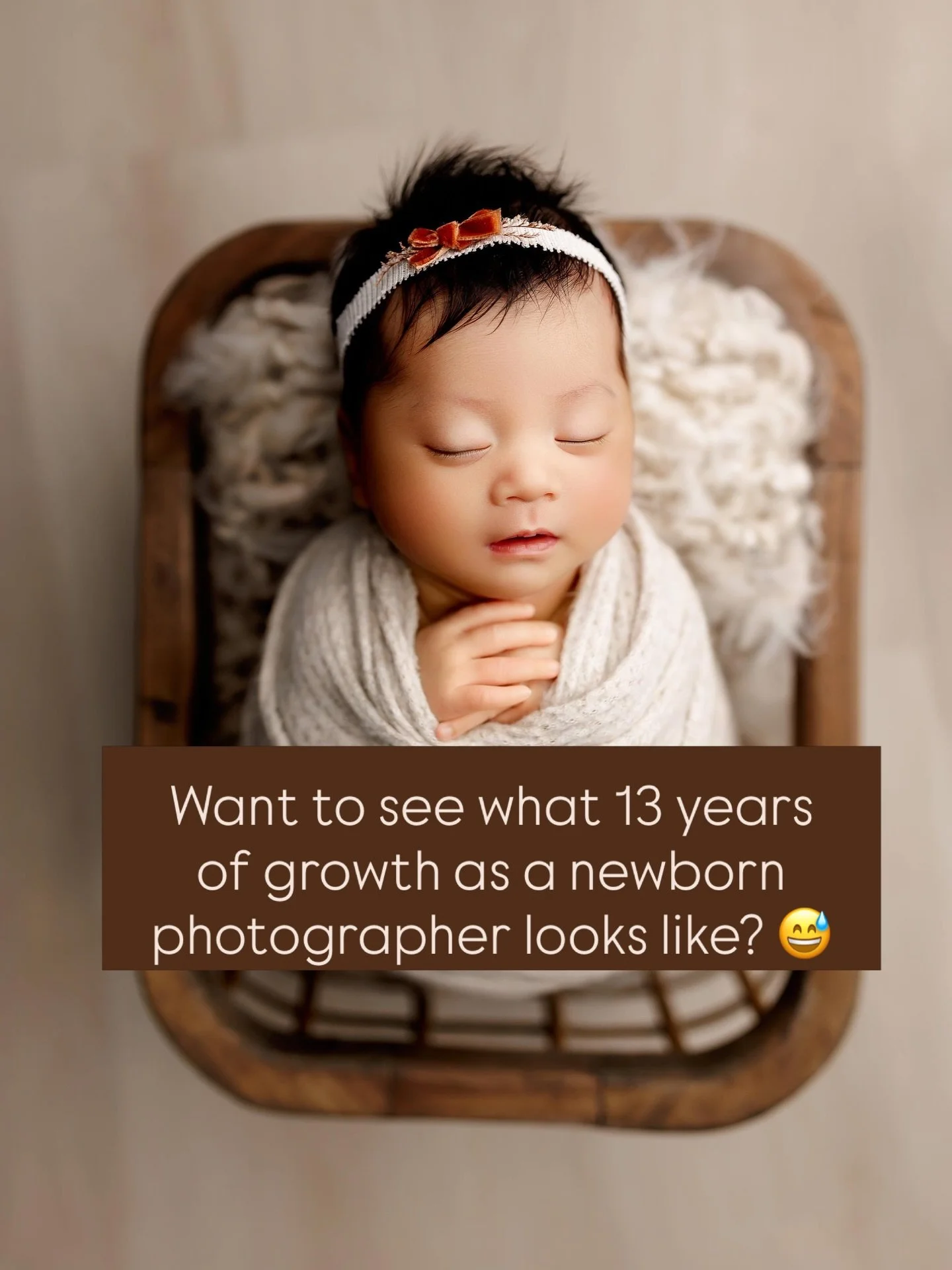 Want to see what 13 years of hard work, dedication, and never giving up looks like?!

Granted, I stared my newborn photography business back in 2013 when there were ZERO resources around. There was no one teaching newborn photography,  newborn posing