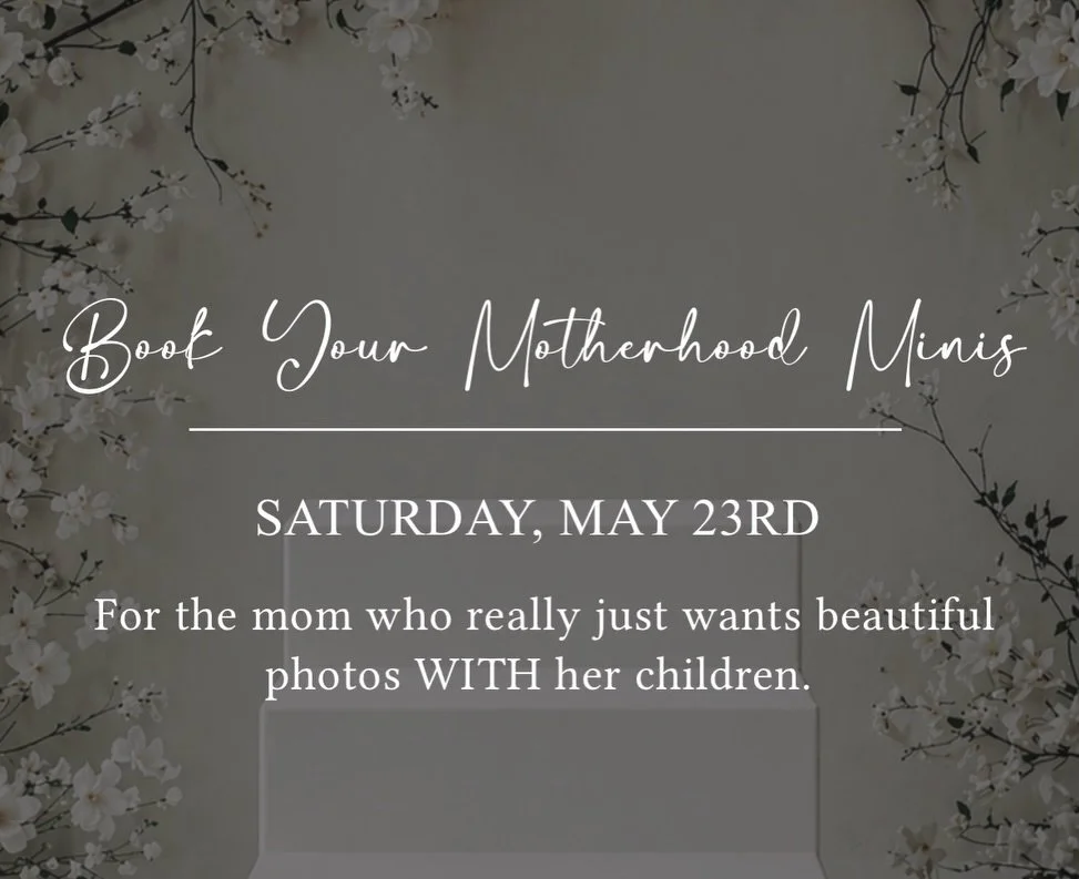 Motherhood Minis are officially open for booking! 🤍

 Sooo I had planned to have full &ldquo;in use&rdquo; photos ready, but one of the main backdrop pieces is taking a little longer to arrive than I&rsquo;d hoped. 🙄 

That said, I didn&rsquo;t wan