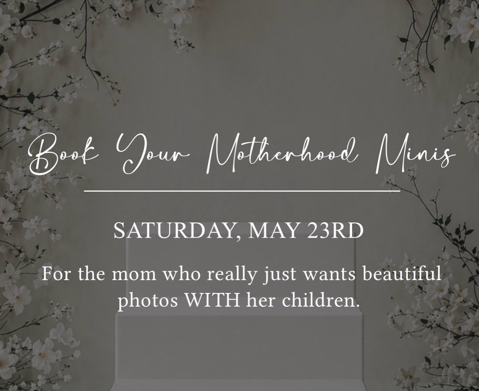 Motherhood Minis are officially open for booking! 🤍

 Sooo I had planned to have full &ldquo;in use&rdquo; photos ready, but one of the main backdrop pieces is taking a little longer to arrive than I&rsquo;d hoped. 🙄 

That said, I didn&rsquo;t wan