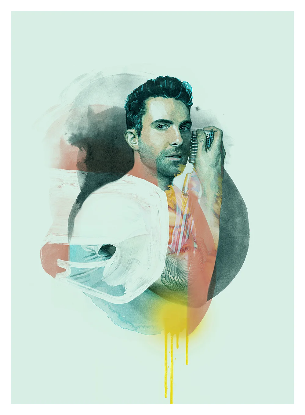 Adam Levine Portrait