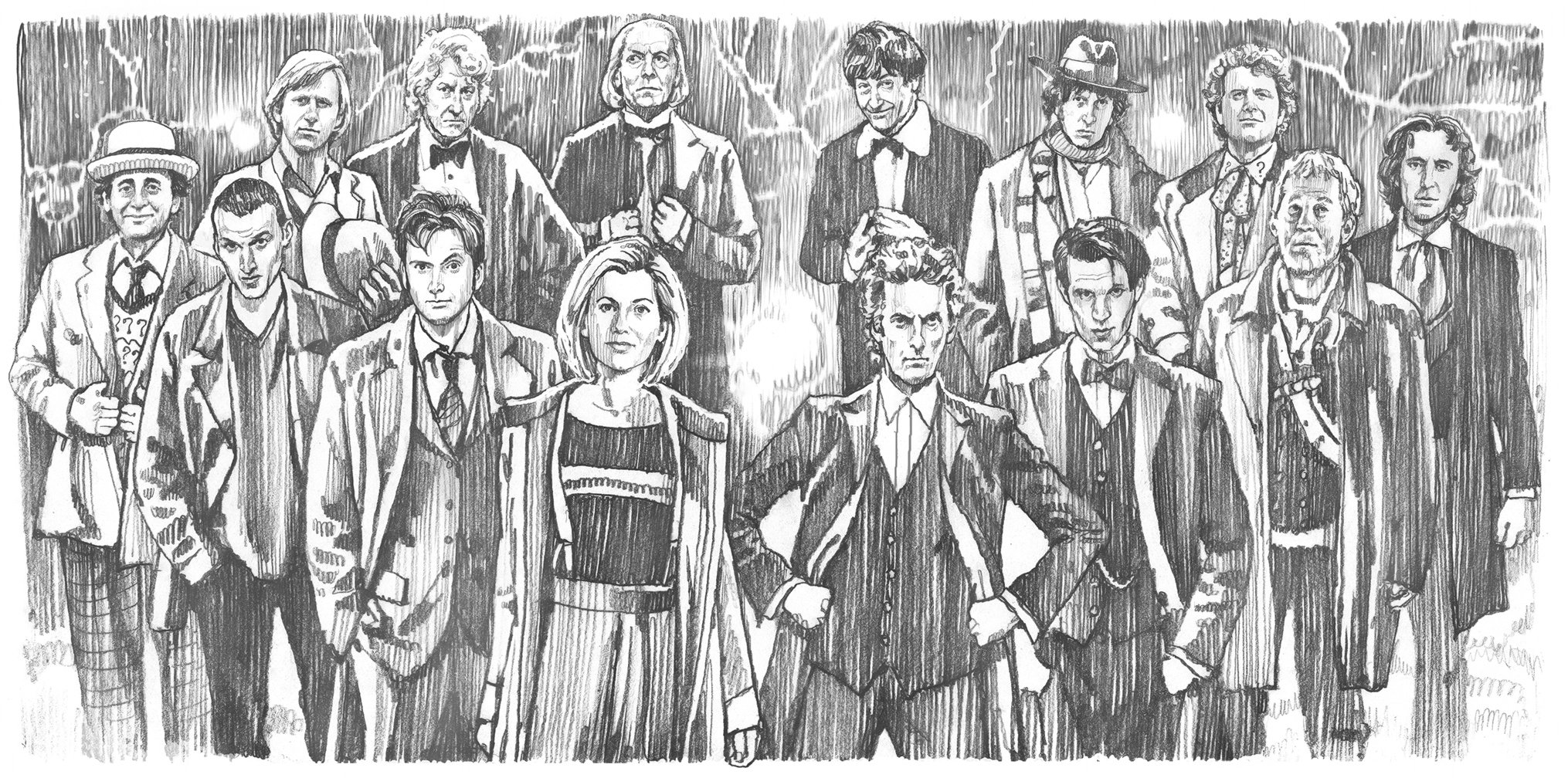  Doctor Who. All of them. ©Penguin Random House  