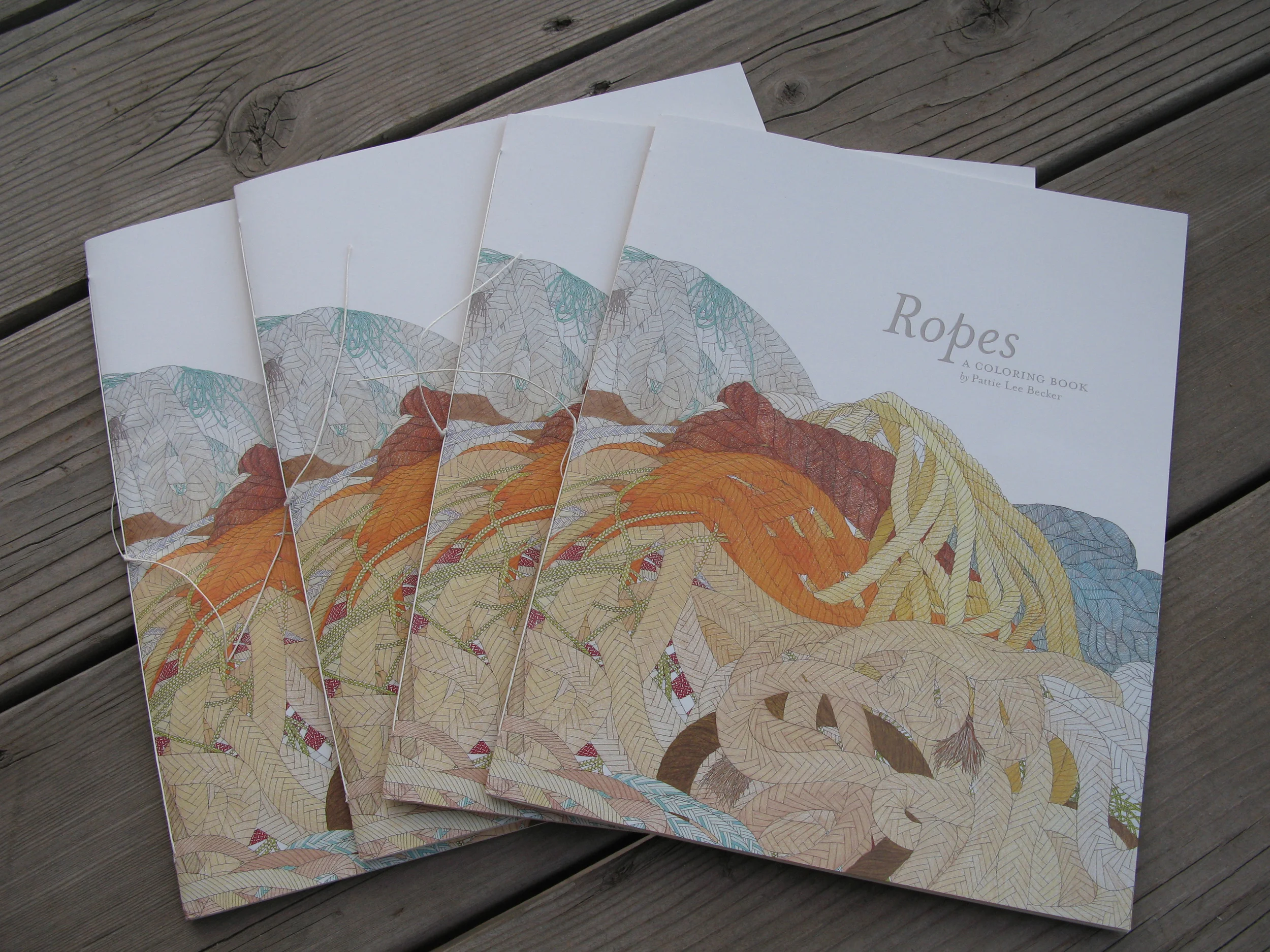 Pattie Lee Becker, Ropes Coloring Book, January 2010