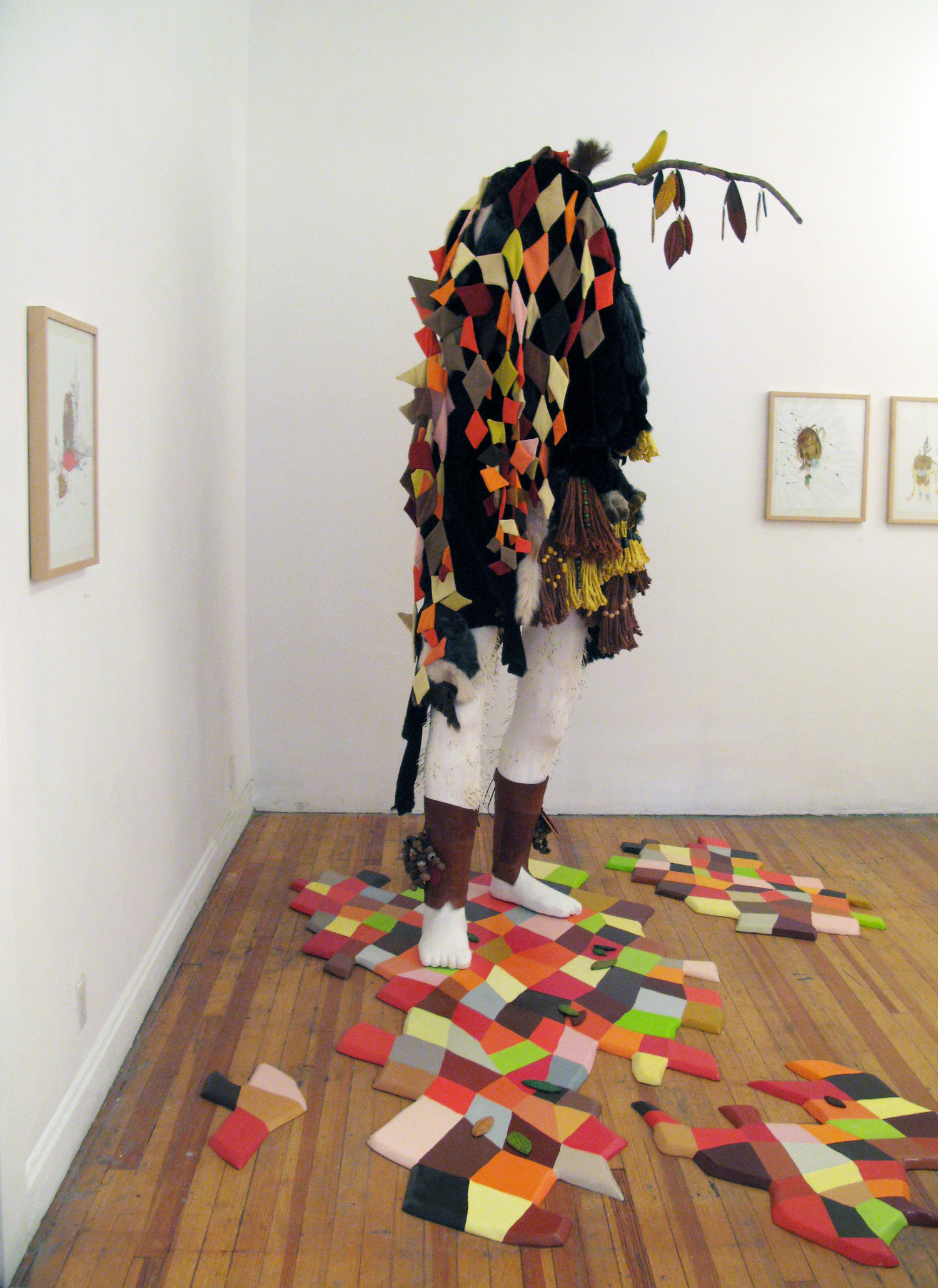 The Collector , mixed media, 44" x 76" x 8", 2005 